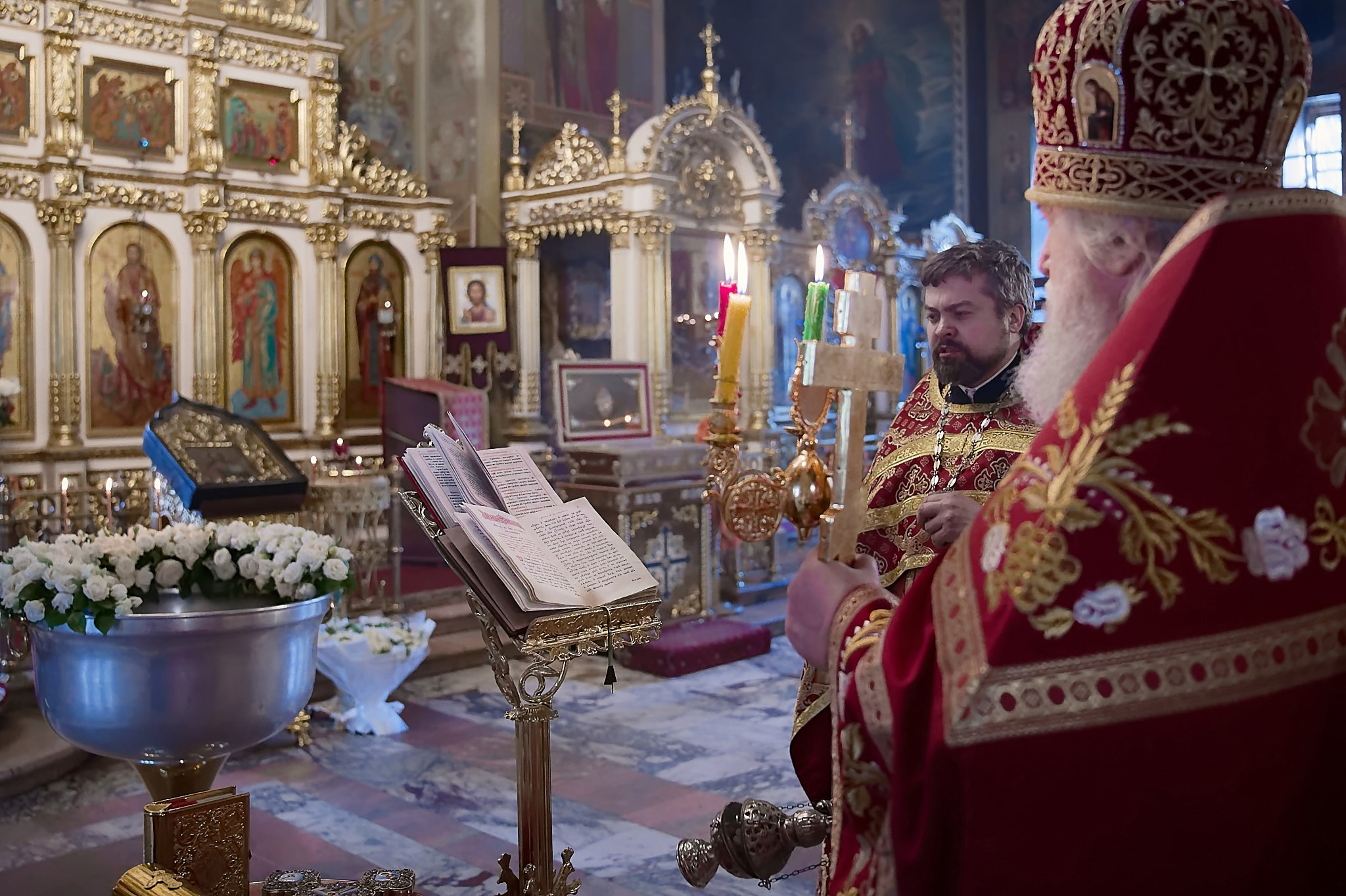 Таинство Крещения на Светлой Седмице. Фотограф в Москве