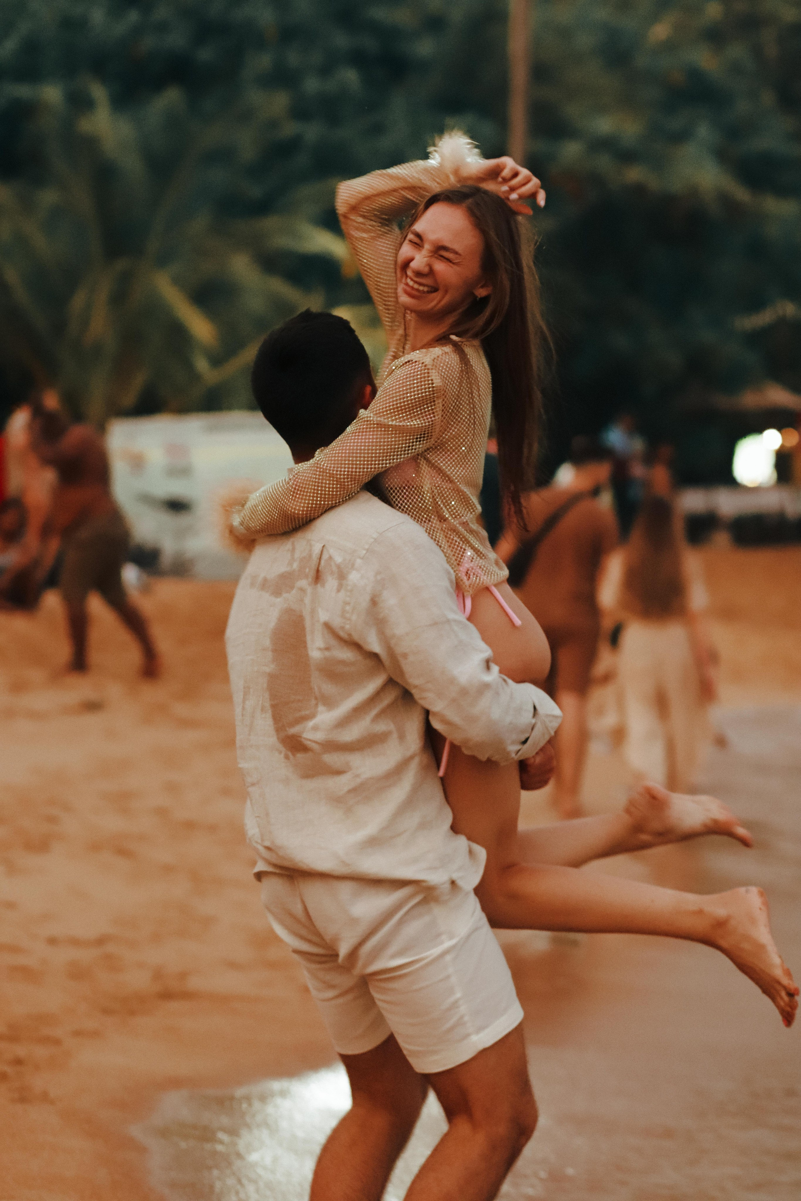 Унаватуна пляж. Фотограф на Шри-Ланке