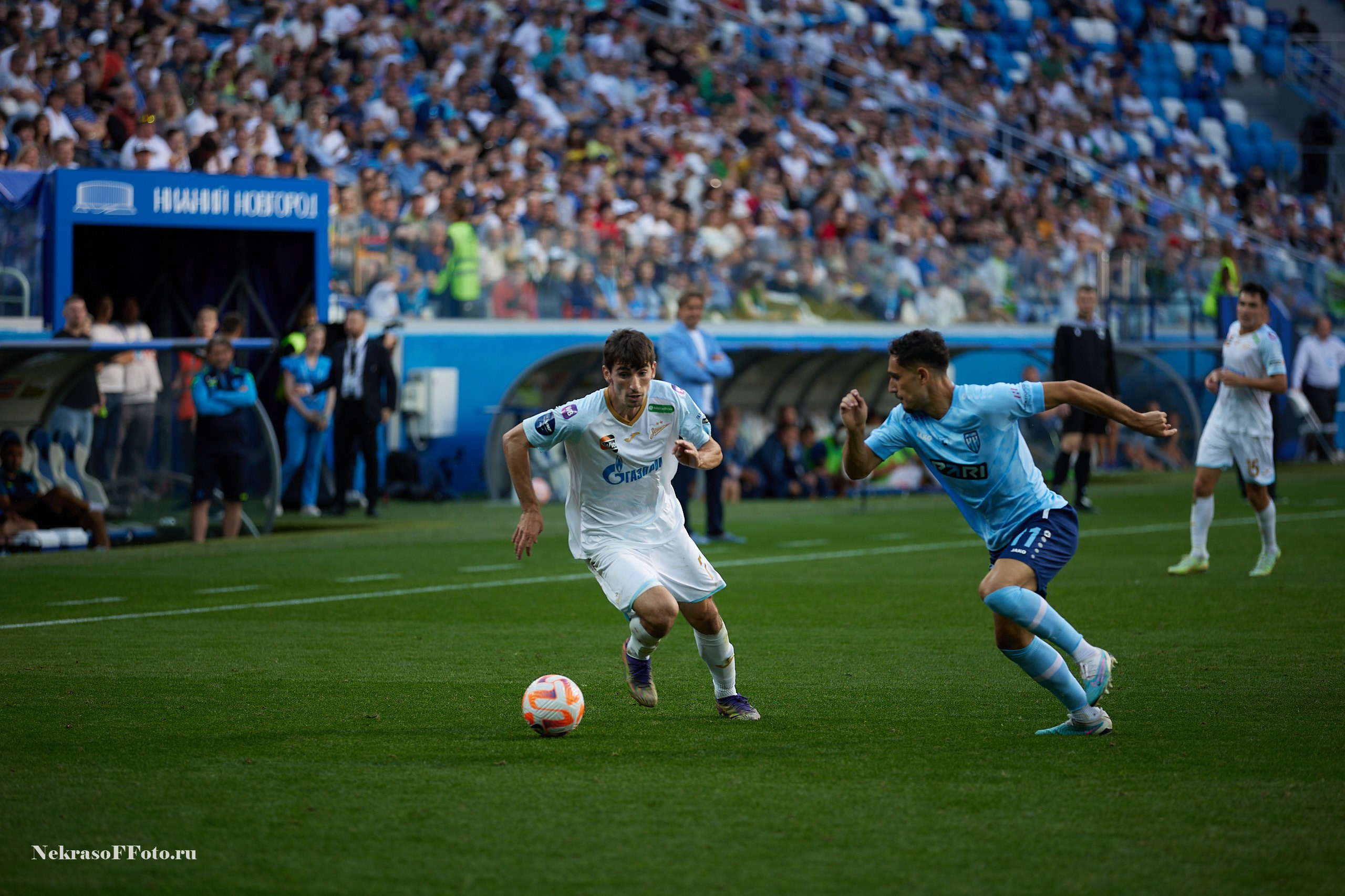 РПЛ ФК Зенит — ФК Пари НН. Спортивный фотограф Некрасов Денис