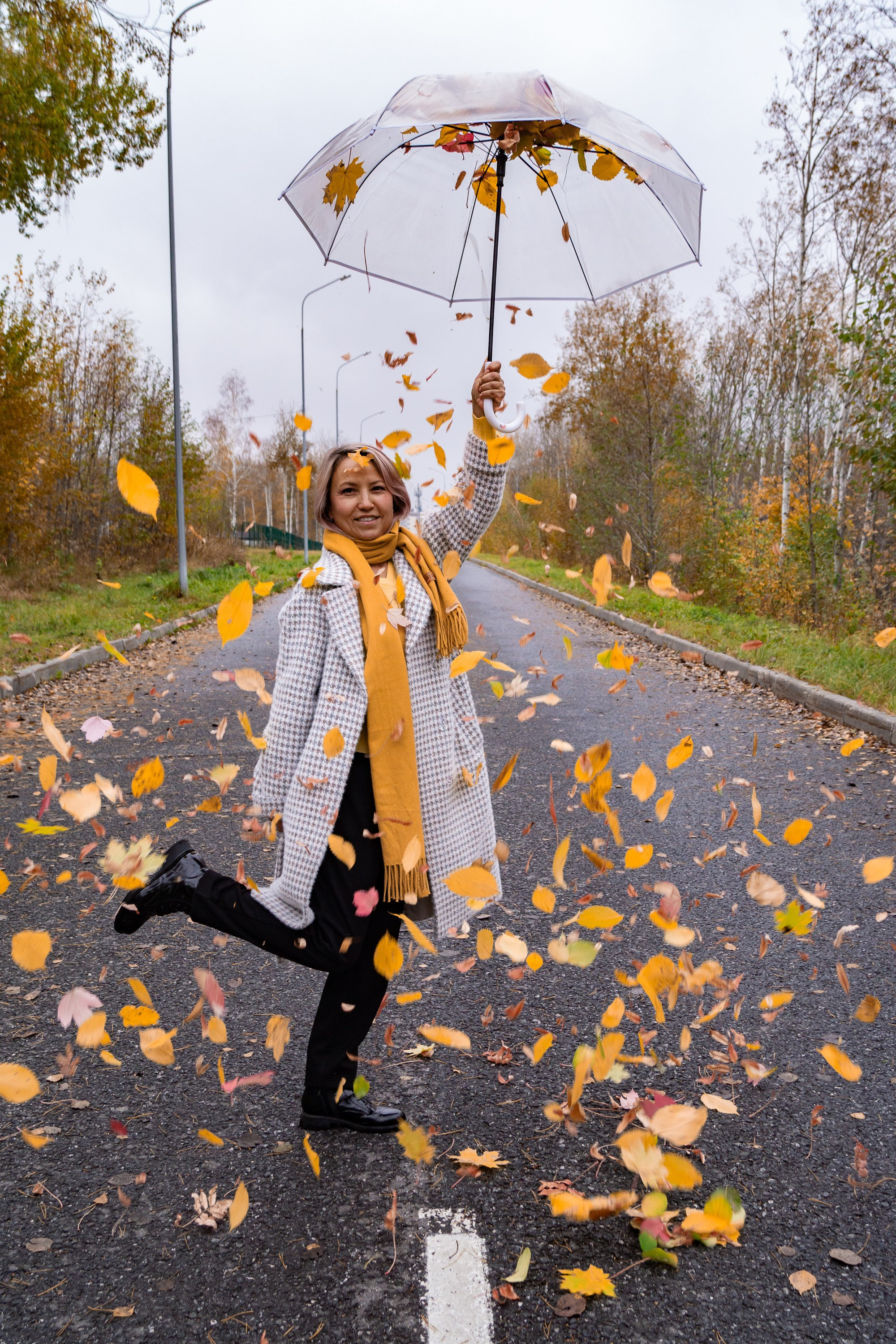 Золотая осень. Разноплановый фотограф в Москве