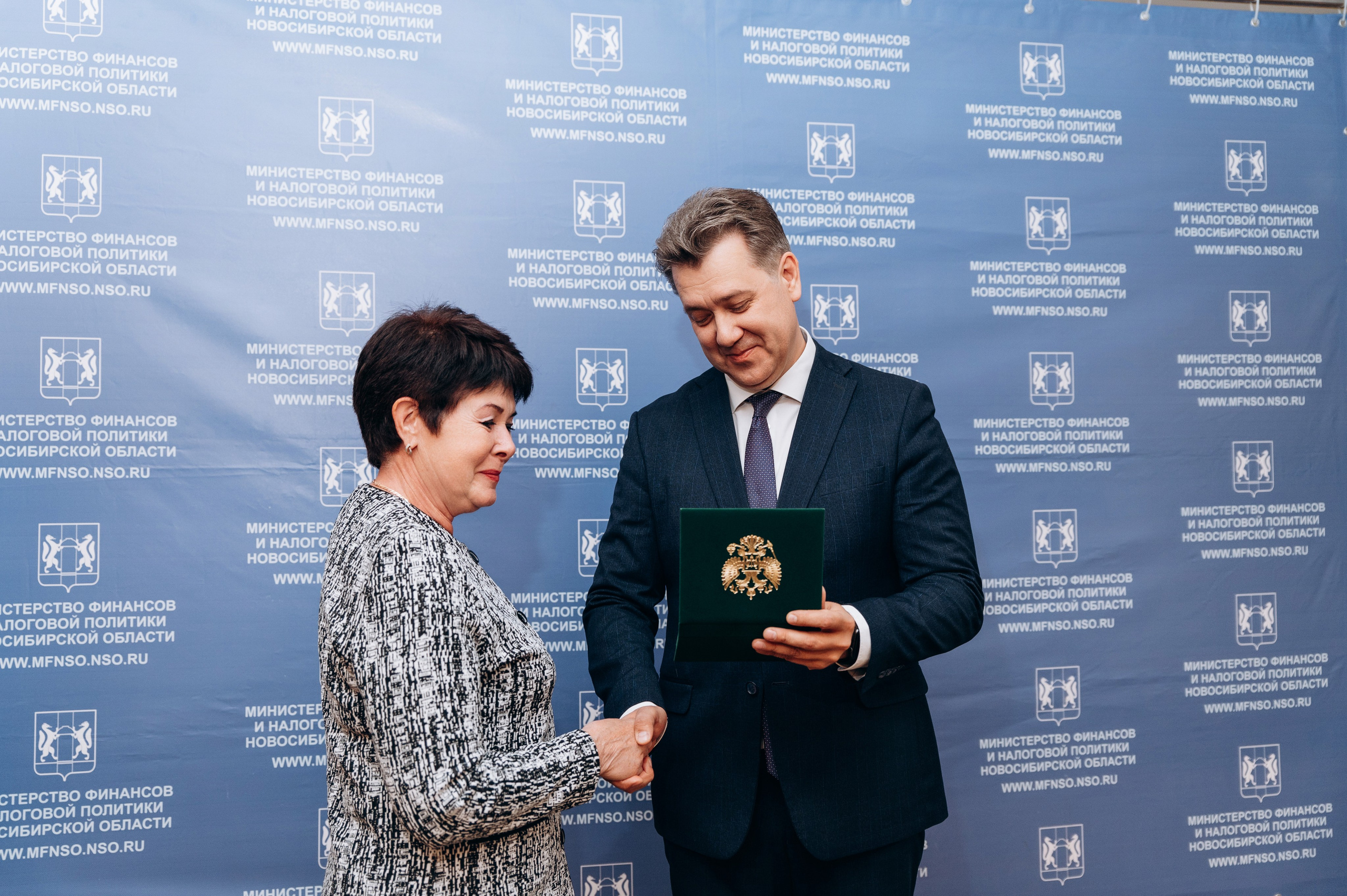 Министерство финансов РФ, награждение. Фотограф в Новосибирске