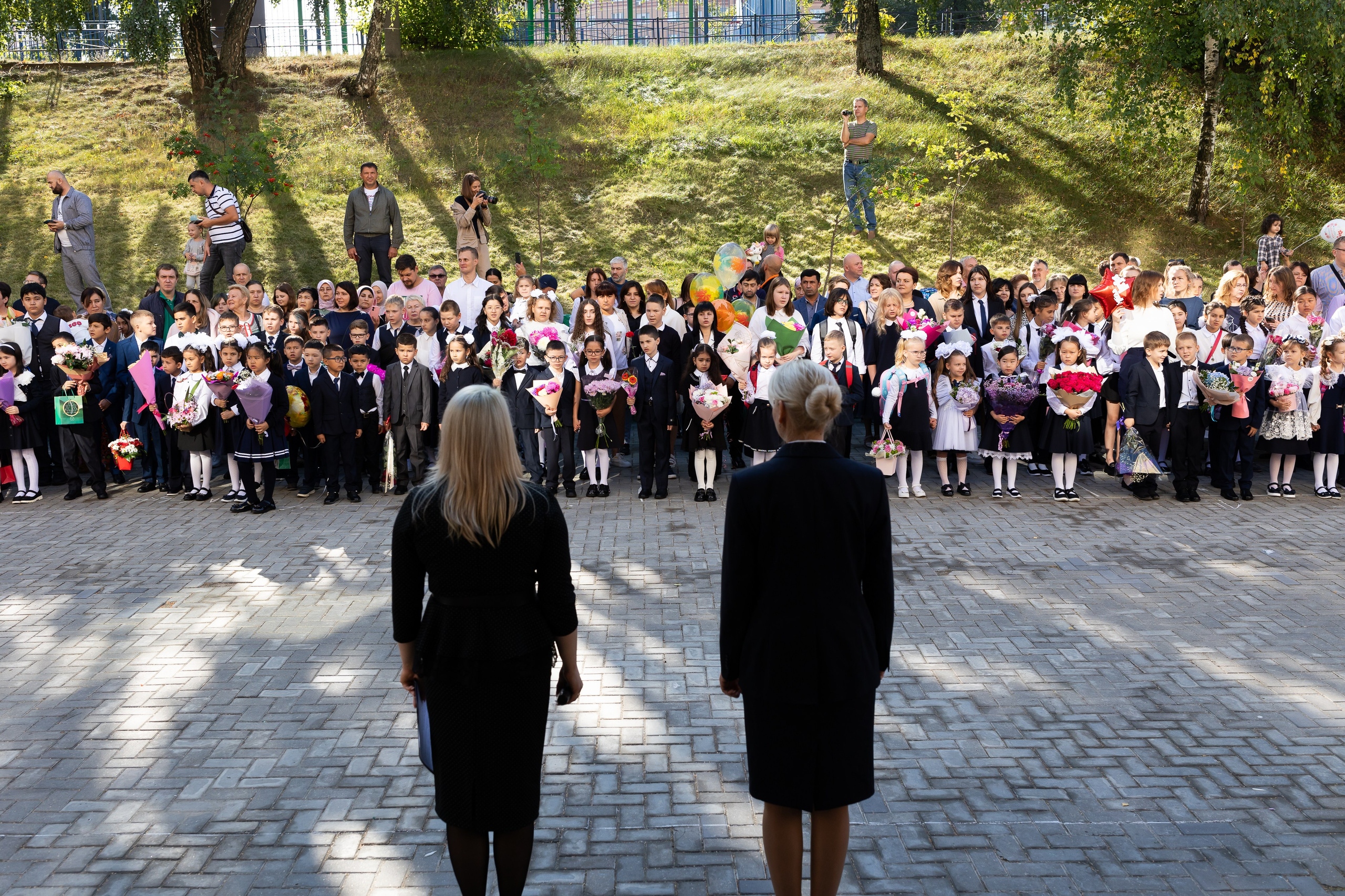 Линейка 1 сентября. Профессиональный Фотограф в Москве Андрей Славнов