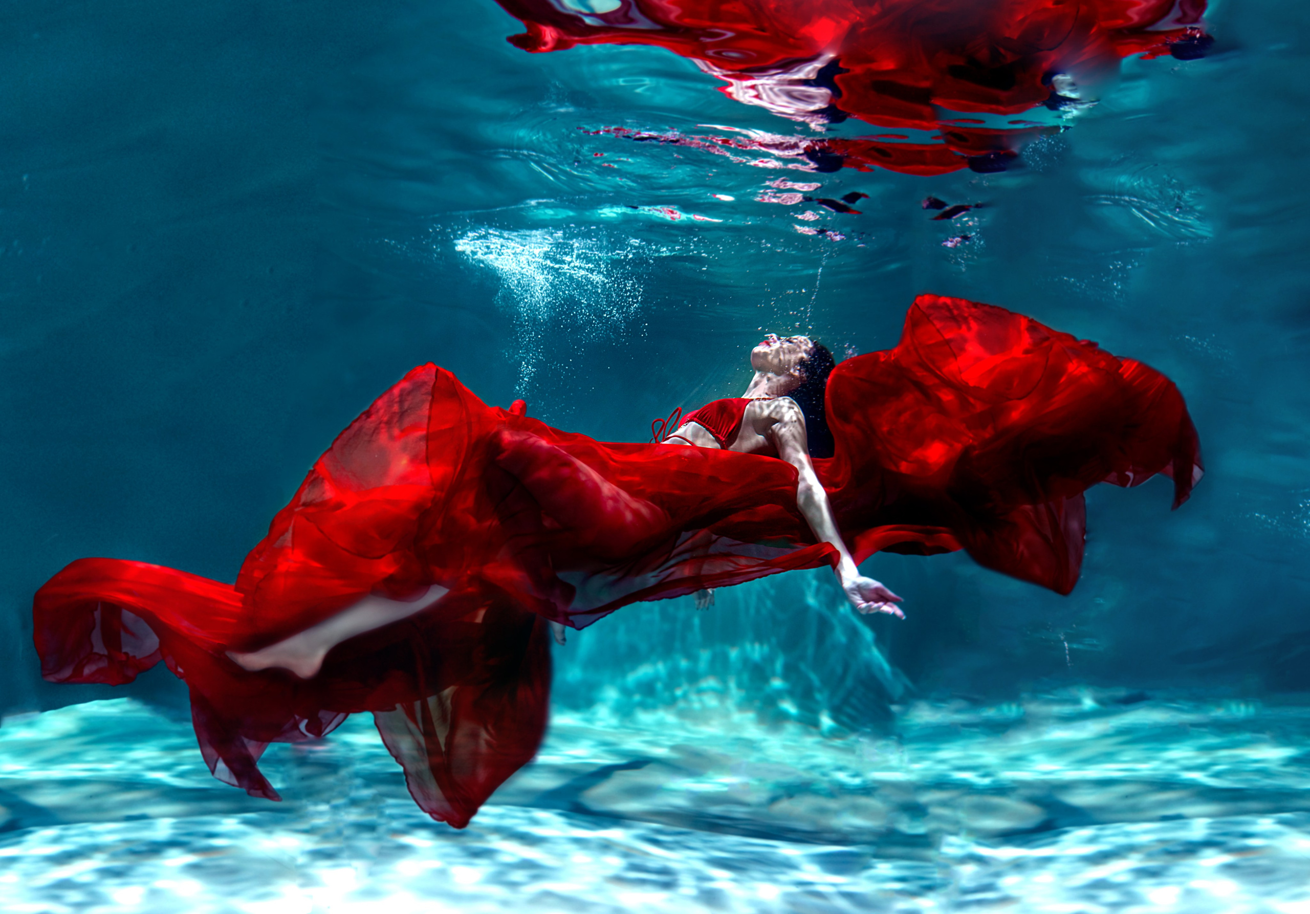 Подводная фотосъёмка. Арт фотограф Серафима Абельман в Москве