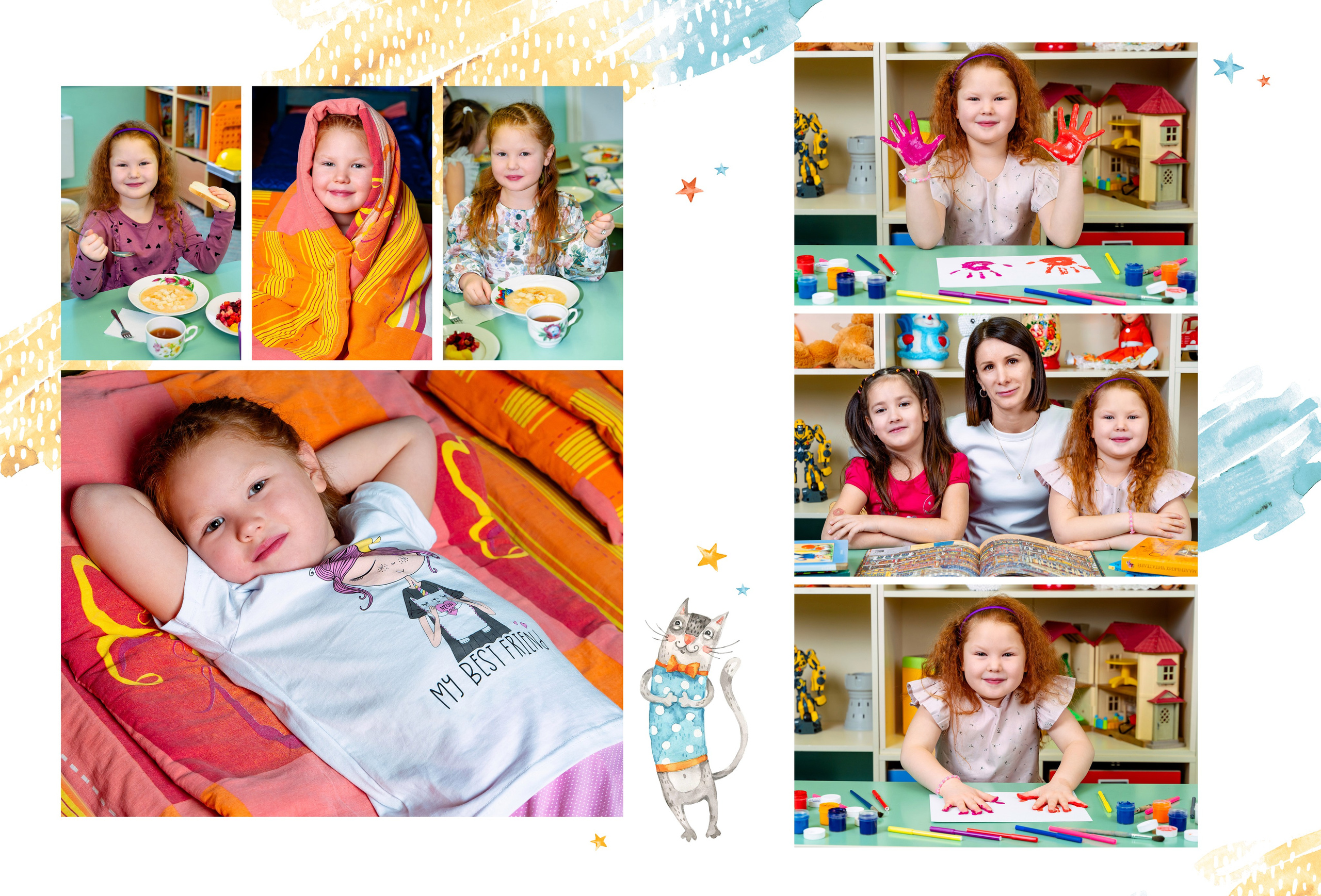 АЛЬБОМ «КОТЫ». Выпускные альбомы для сада и школы в Москве