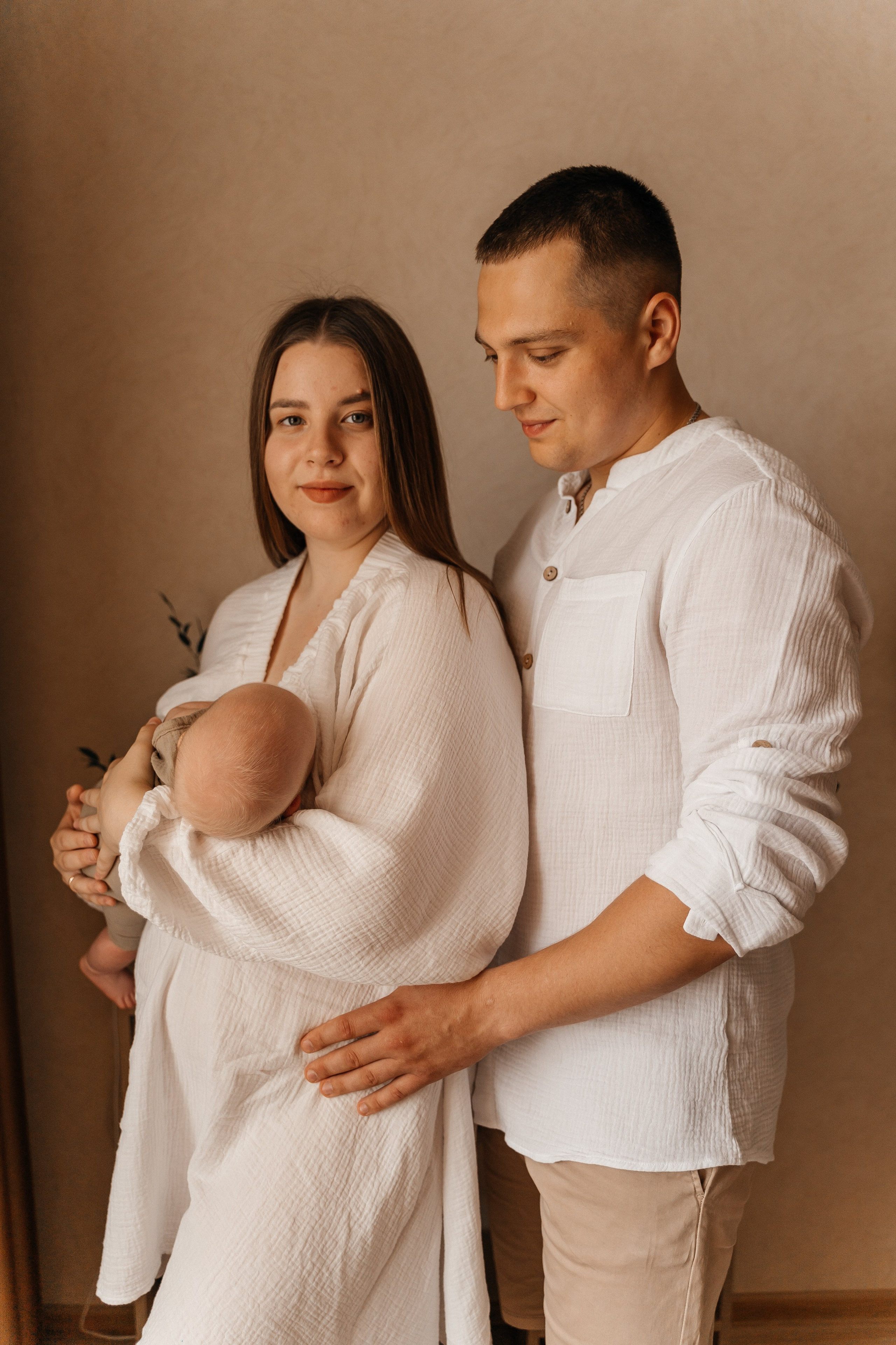 Андрей, Ангелина и Лев. Волик Мария