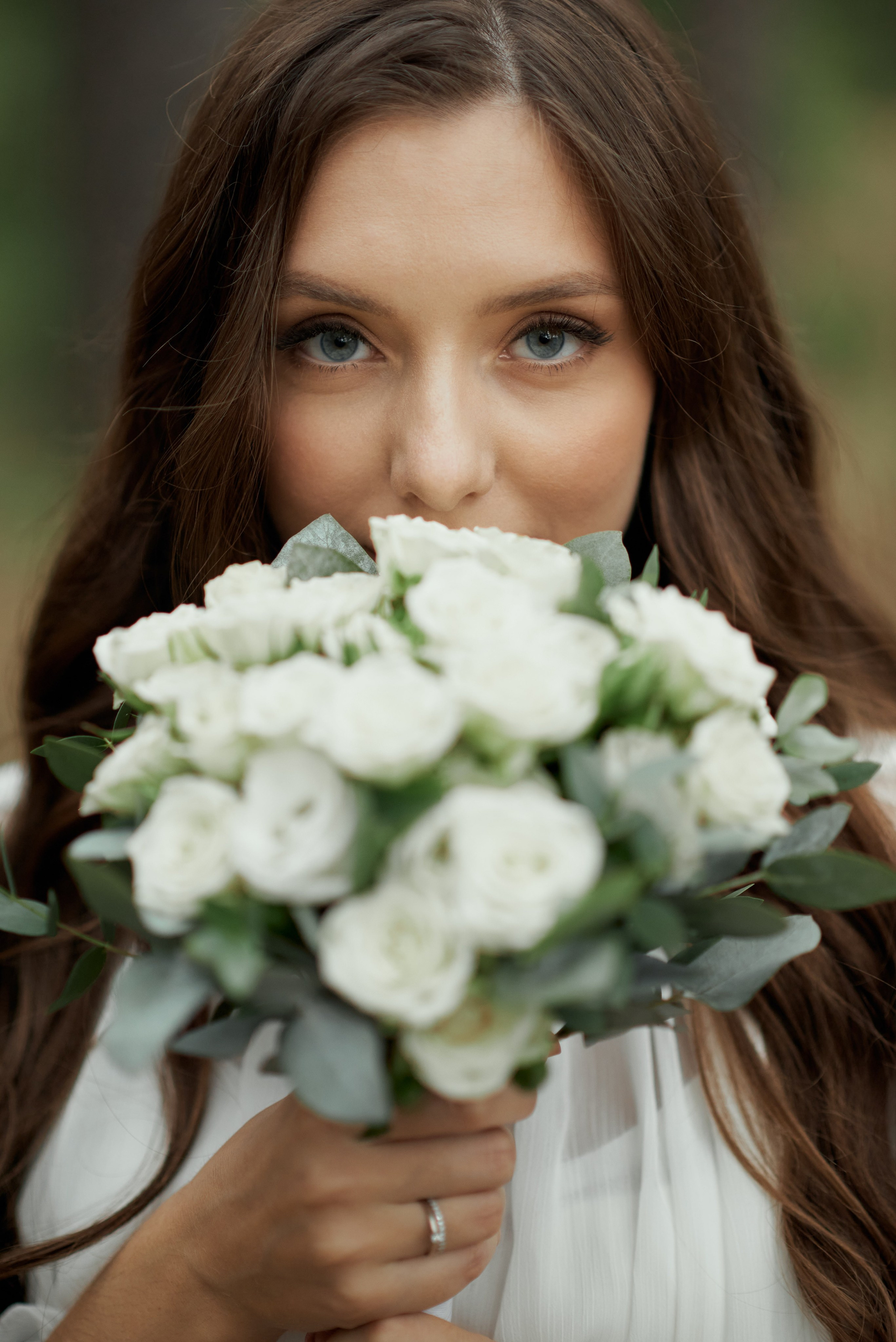 Сосновый лес. Свадебный фотограф Александр Браво
