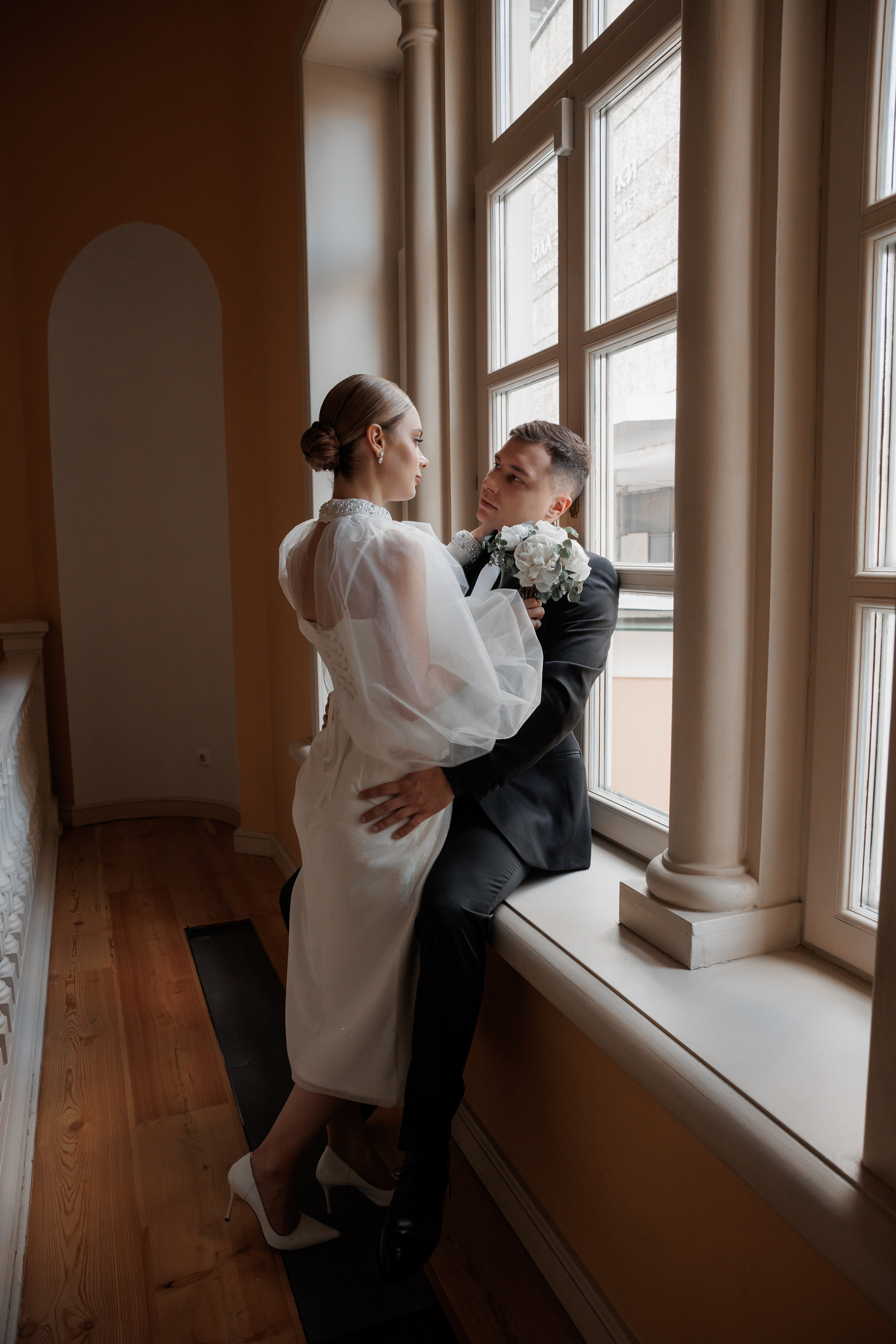 Анна и Сергей, Особняк Муравьевых-Апостолов, прогулка по ВДНХ, ресторан «Домик в саду». Свадебный и репортажный фотограф (Москва, Королев и другие)