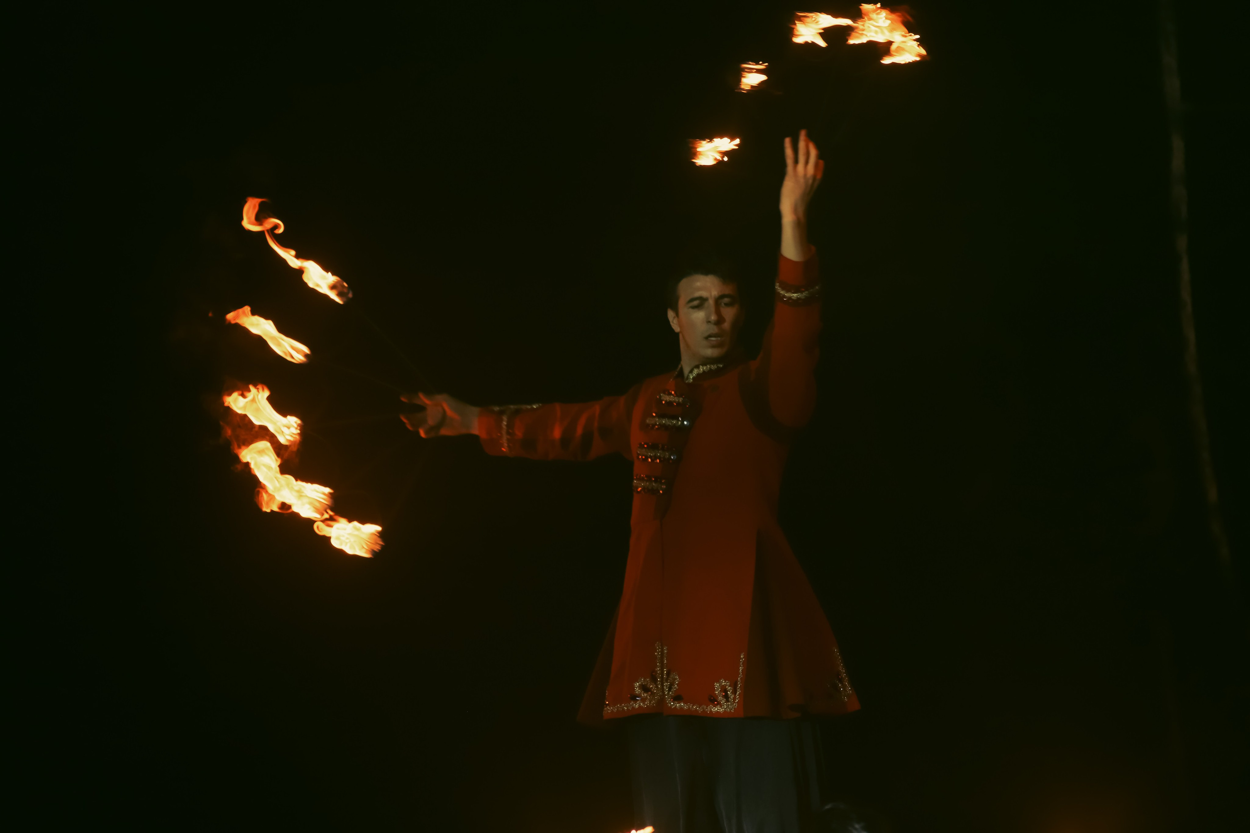 Вселенский фестиваль огня мастера Панина 2024, Москва