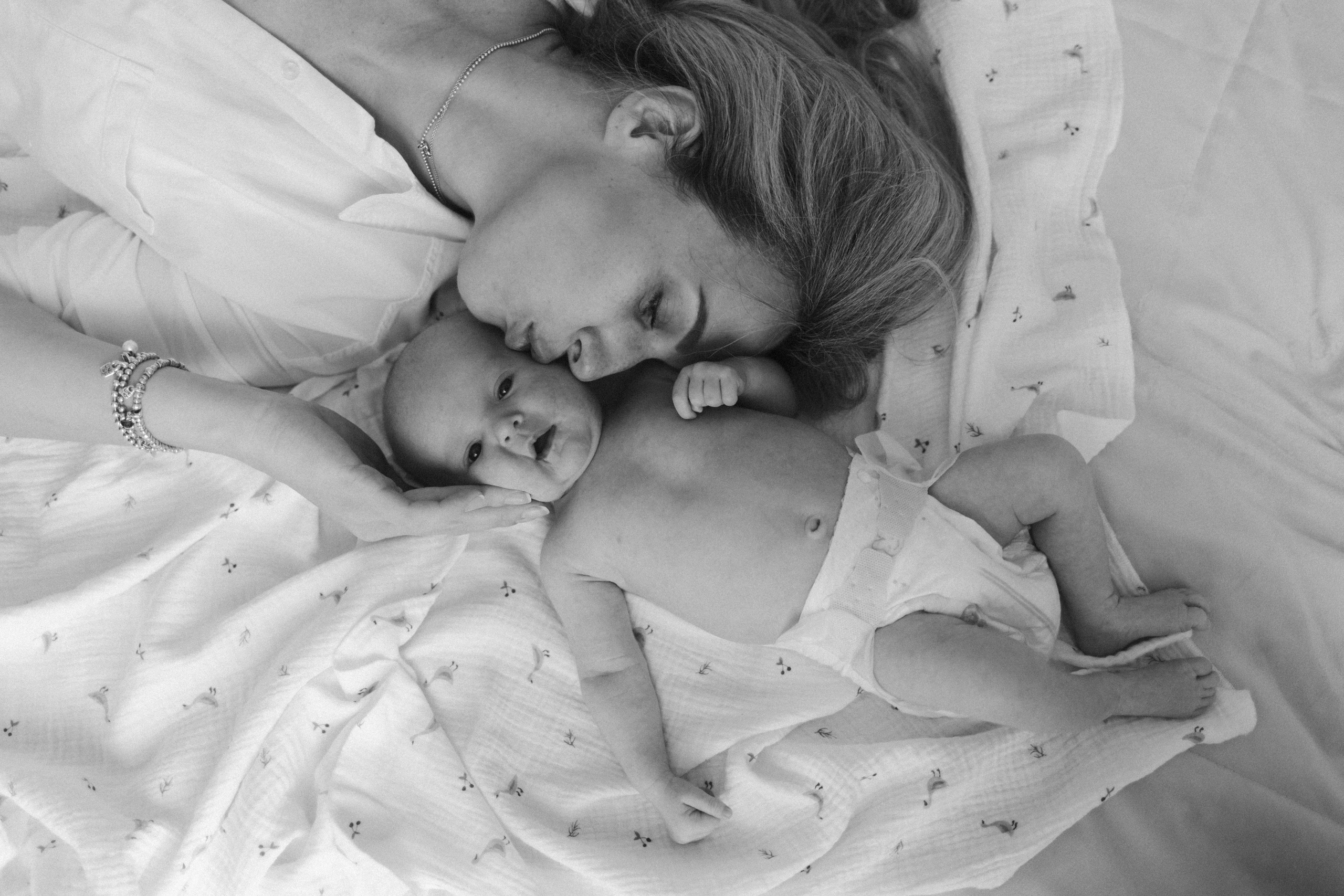 Самый первый месяц жизни. Семейный фотограф в Москве