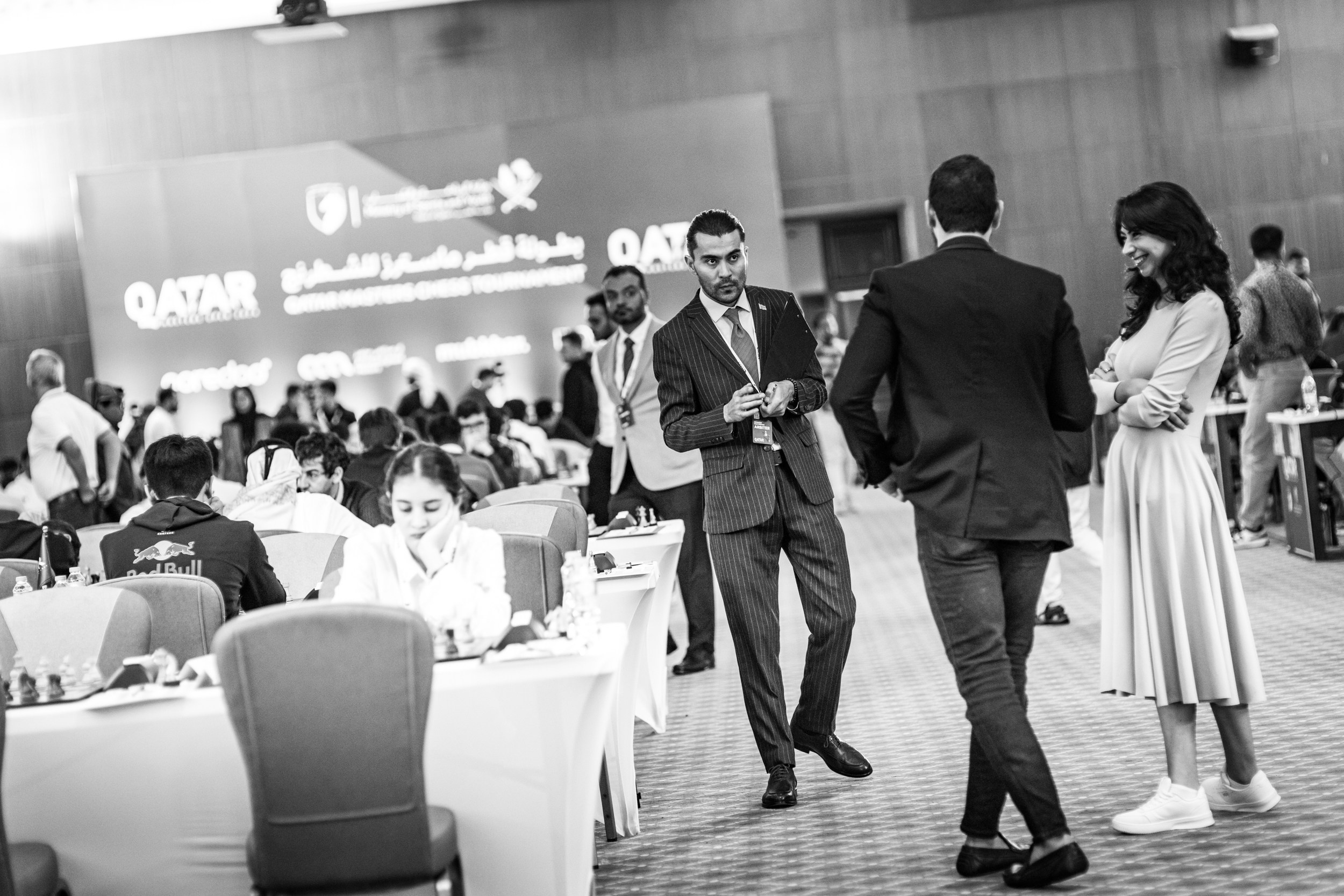 2024.12.03 Qatar Masters Open 2024 — Round1. Фотограф Анна Штурман (репортажная съёмка любых событий и мероприятий) Anna Shtourman photographer