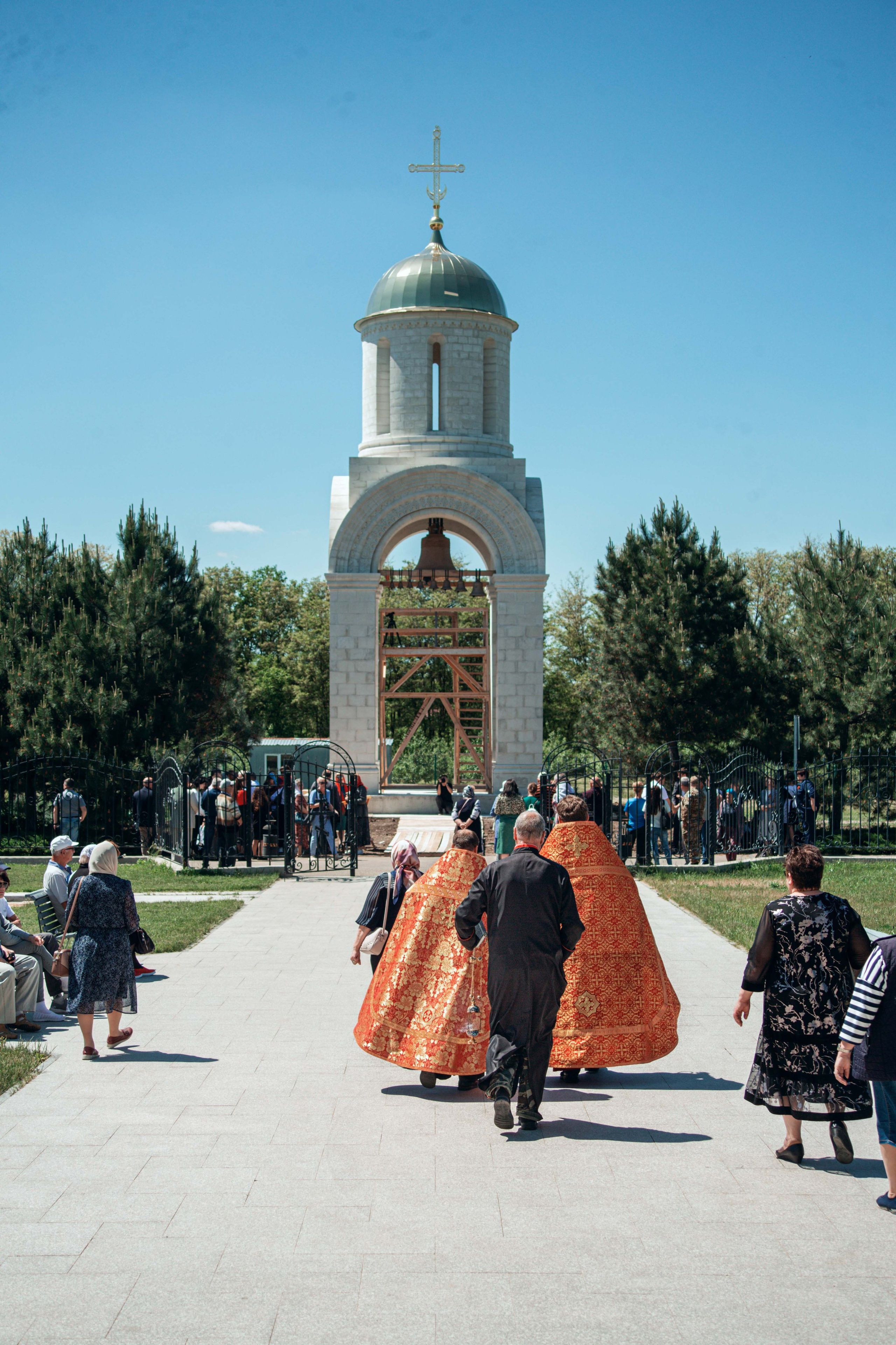 Открытие колокольни в хуторе Аргатово. Семейный и детский фотограф в Москве Ольга Кривенцова