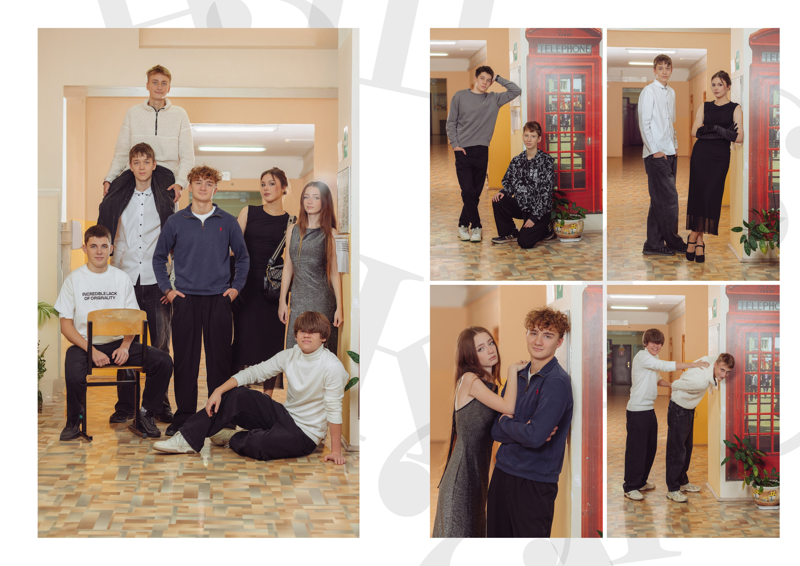 Выпускной альбом для старшей школы. Фотограф и режиссер Московко Екатерина