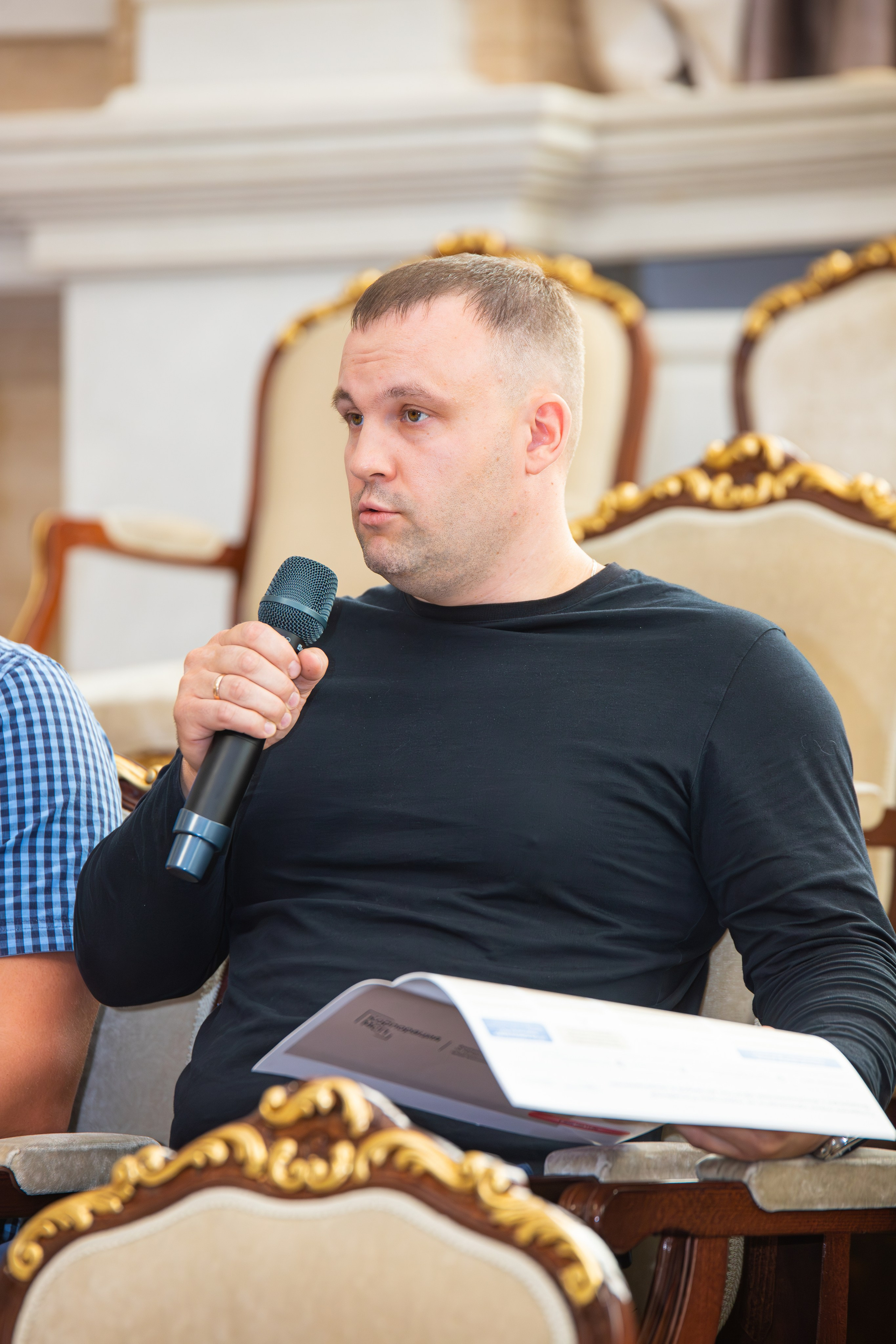 Бизнес конференция между крупным бизнесом и малым. Фотограф Александр Поздняков  Новосибирск