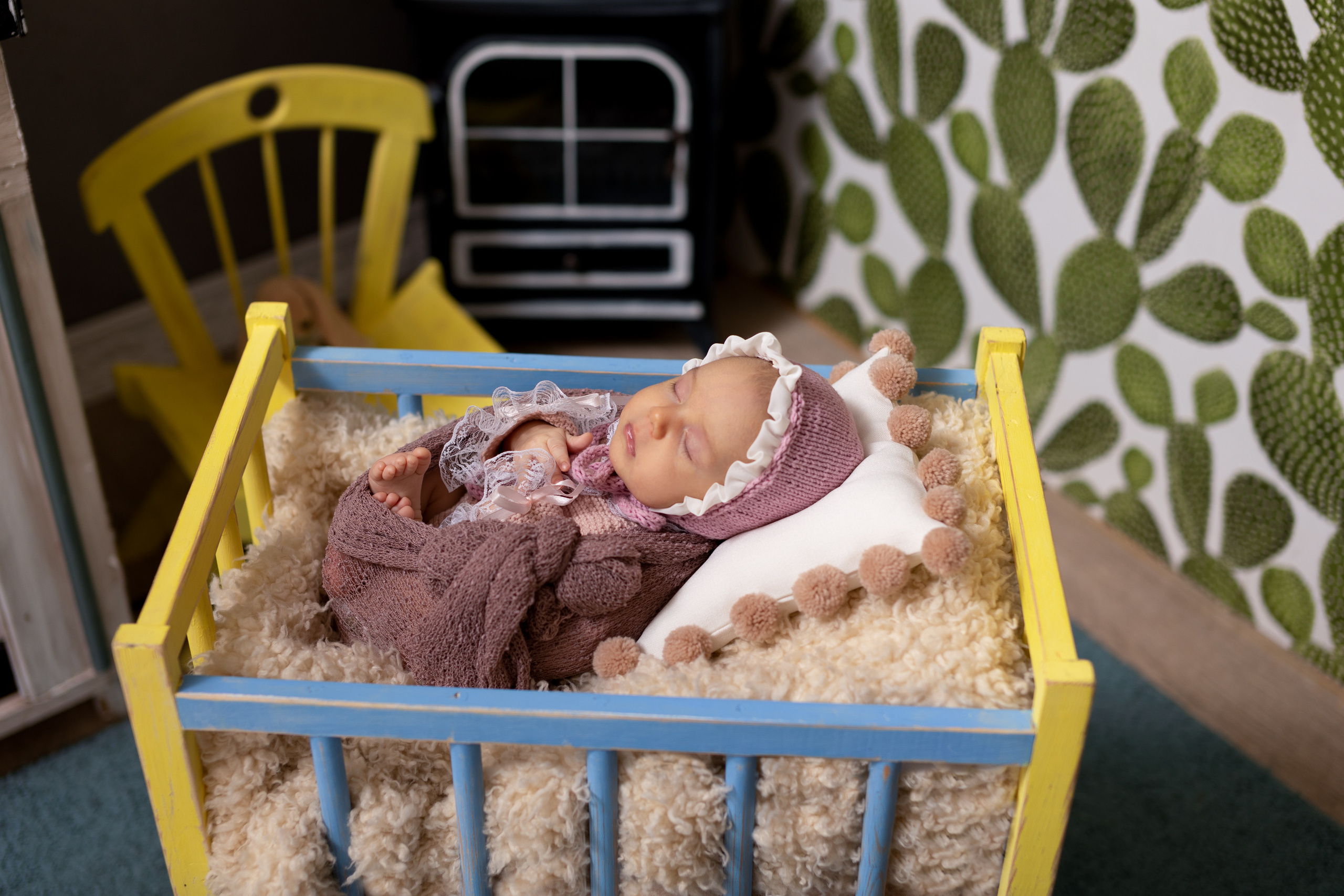 Фотосессия новорожденной Ангелины. Фотограф в Оренбурге. Профессиональный фотограф