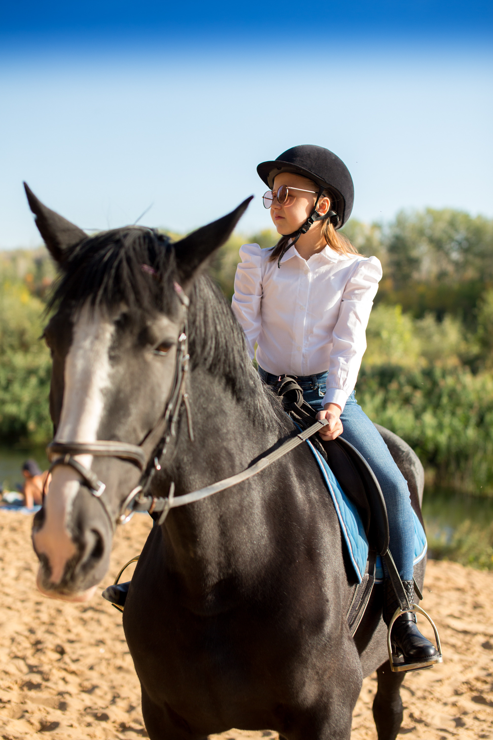 Фотосессия в конном клубе. Фотограф в Оренбурге. Профессиональный фотограф