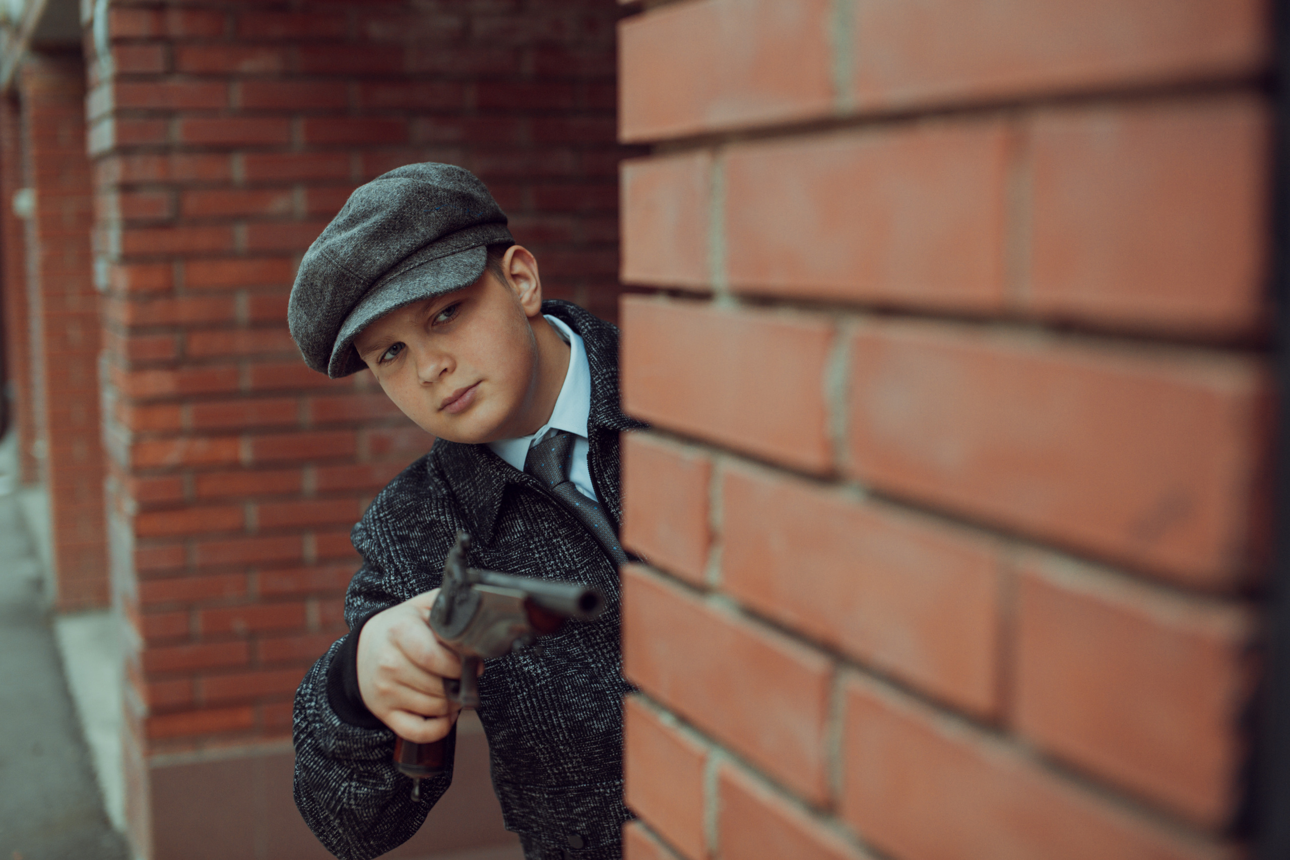 Фотосессия в стиле Острые Козырьки. Фотограф в Оренбурге. Профессиональный фотограф