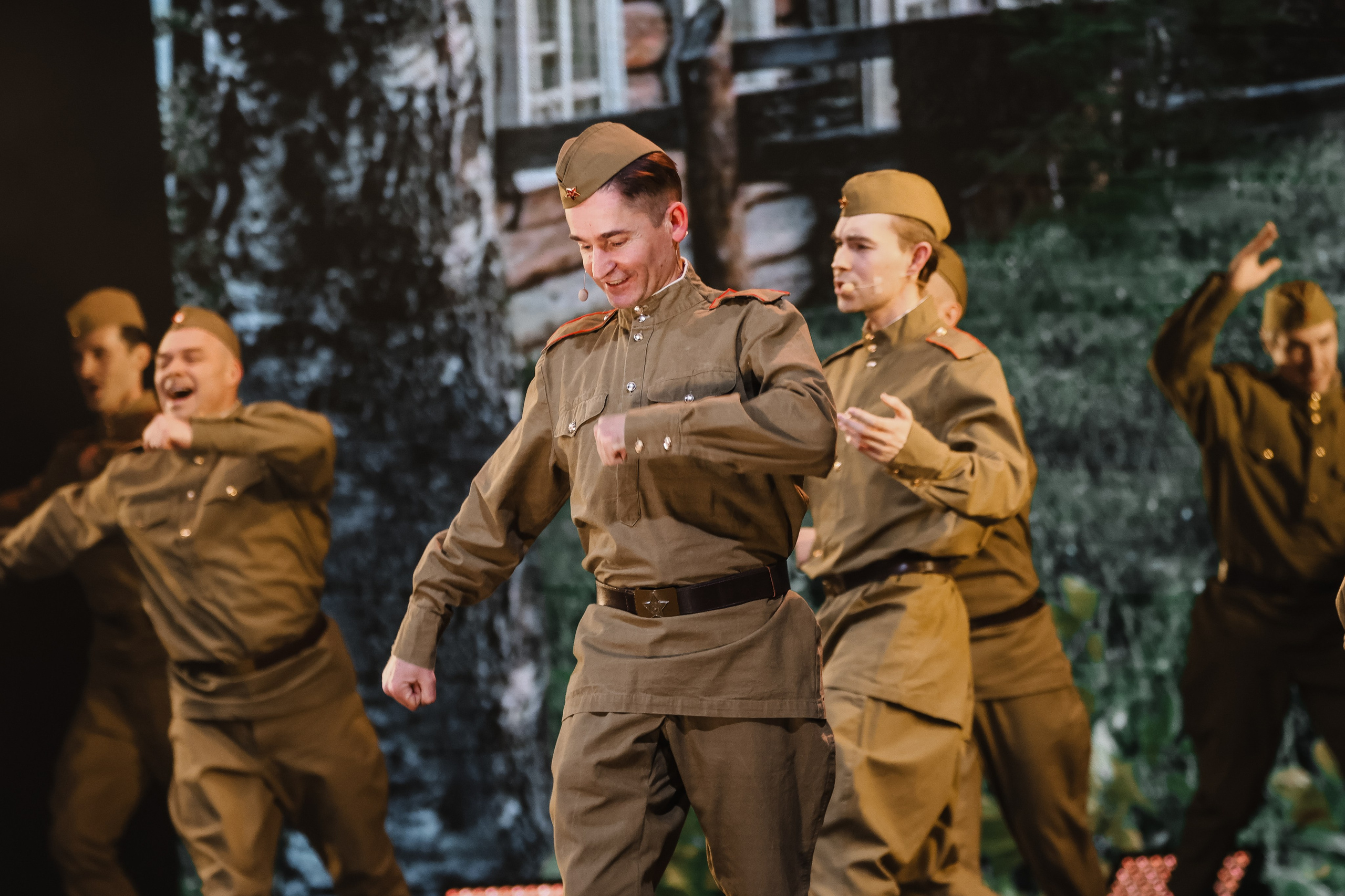 Василий Теркин, театр «Русская песня». Фотограф Ольга Махалова — Санкт-Петербург, Москва, Нижний Новгород