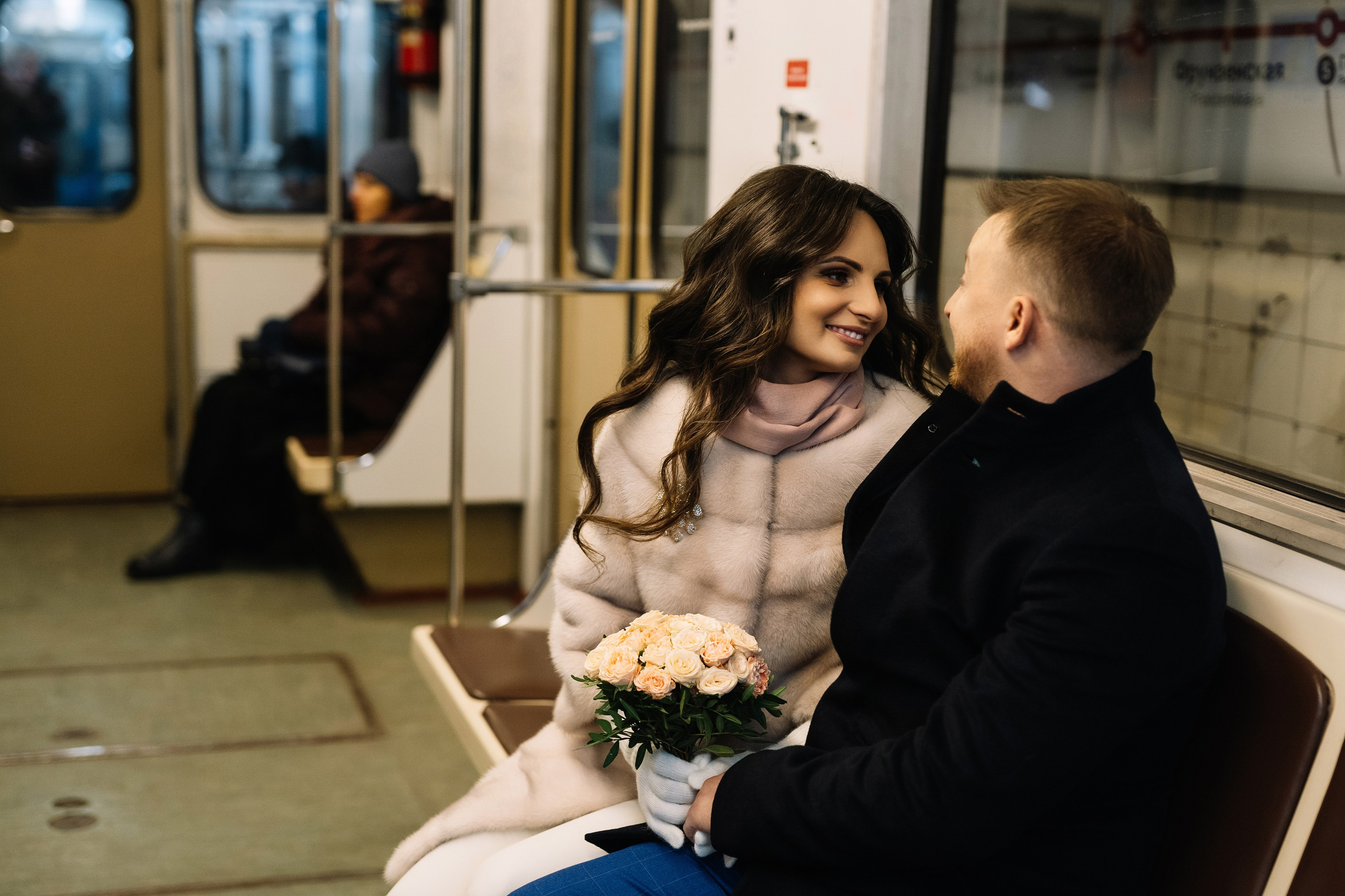 Свадебная фотосессия Лилии и Романа, прогулка в центре Москвы. Свадебный фотограф в Тамбове Павел Четвертков