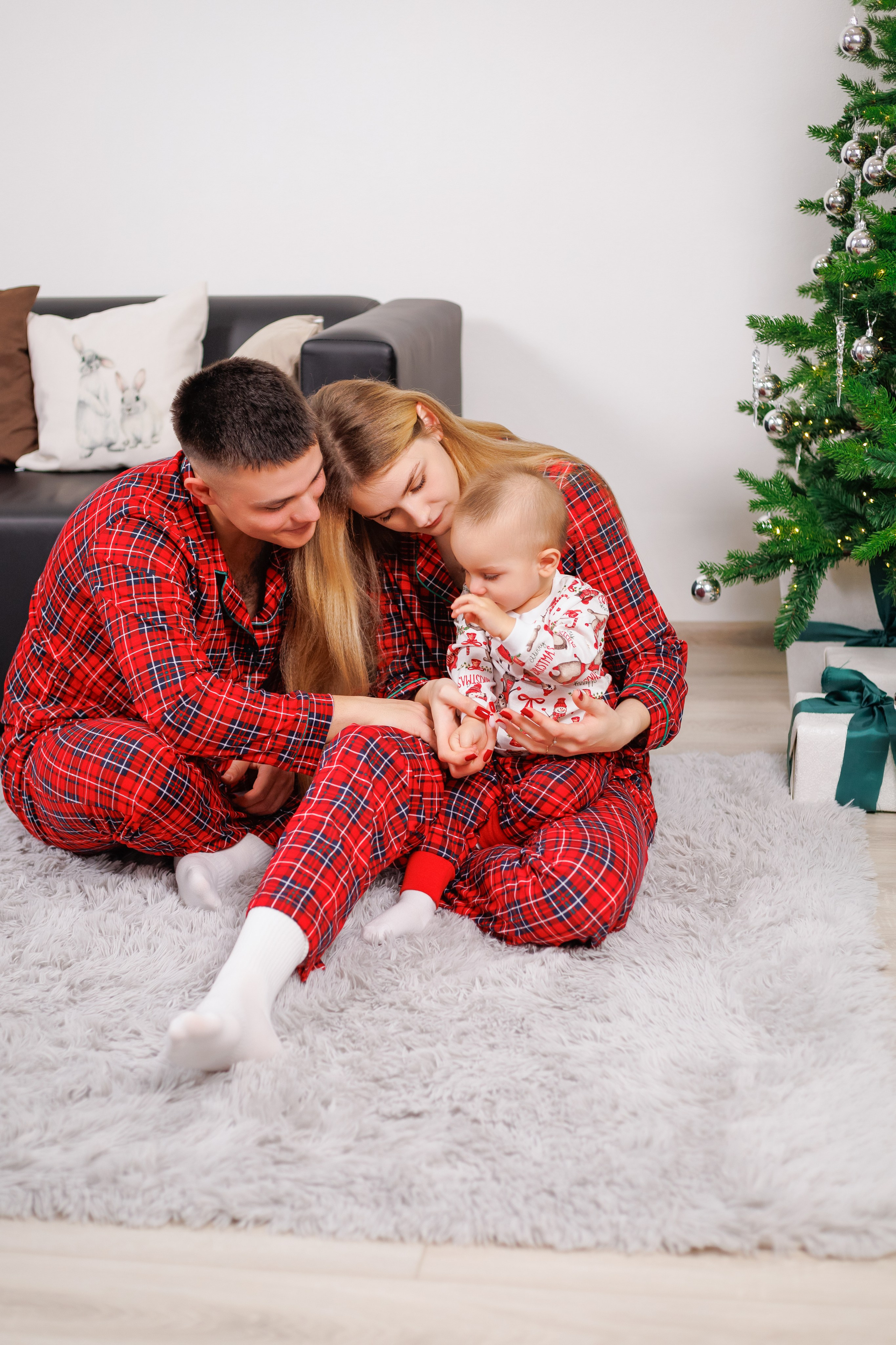 Новогодняя семейная. Семейный и творческий фотограф ст. Каневская| г. Краснодар | Мария Шарафан