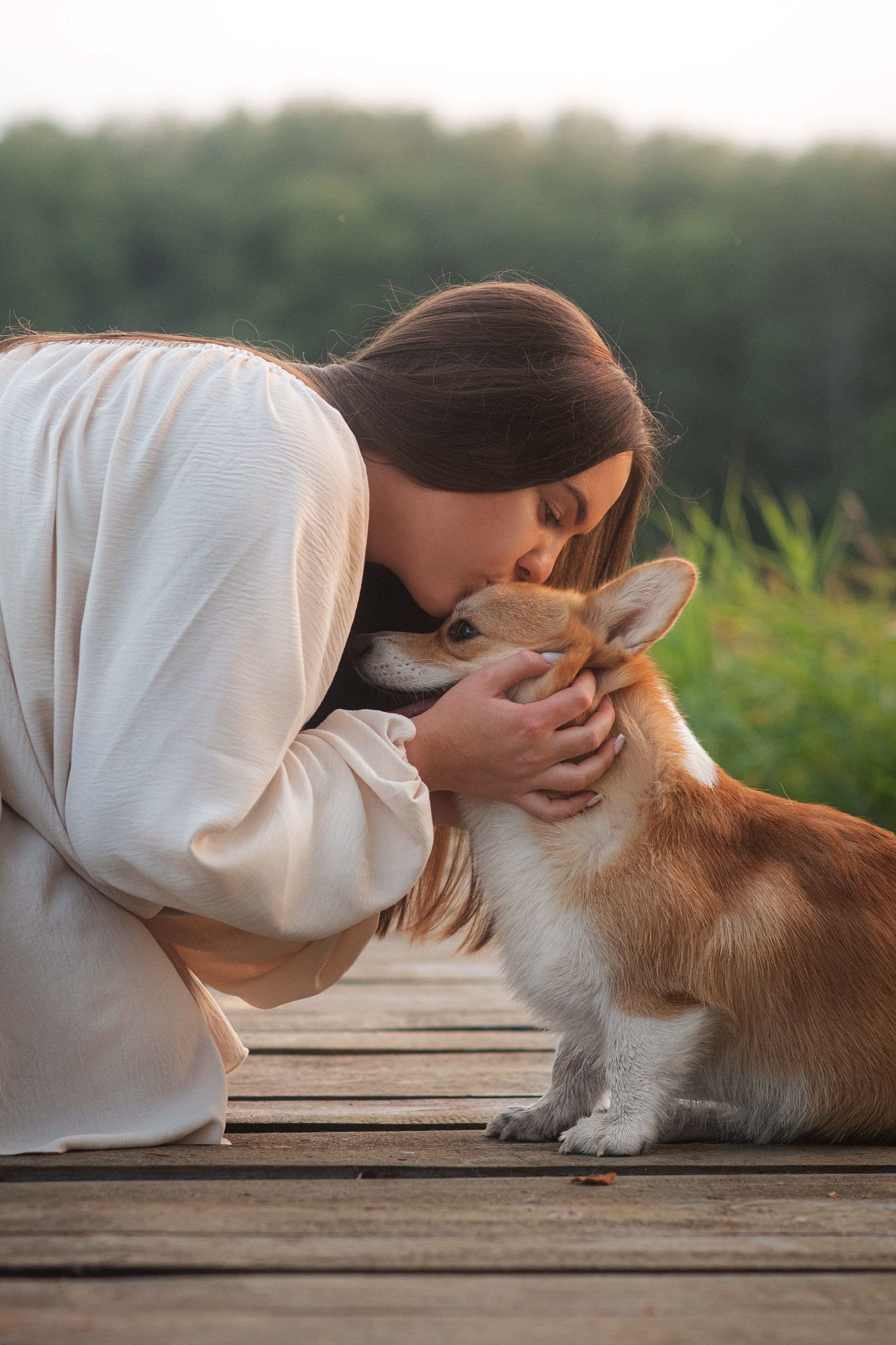 Саша, Оксана и Барни — 25.08.2024. Фотограф — Анималист | Анна Абрамова
