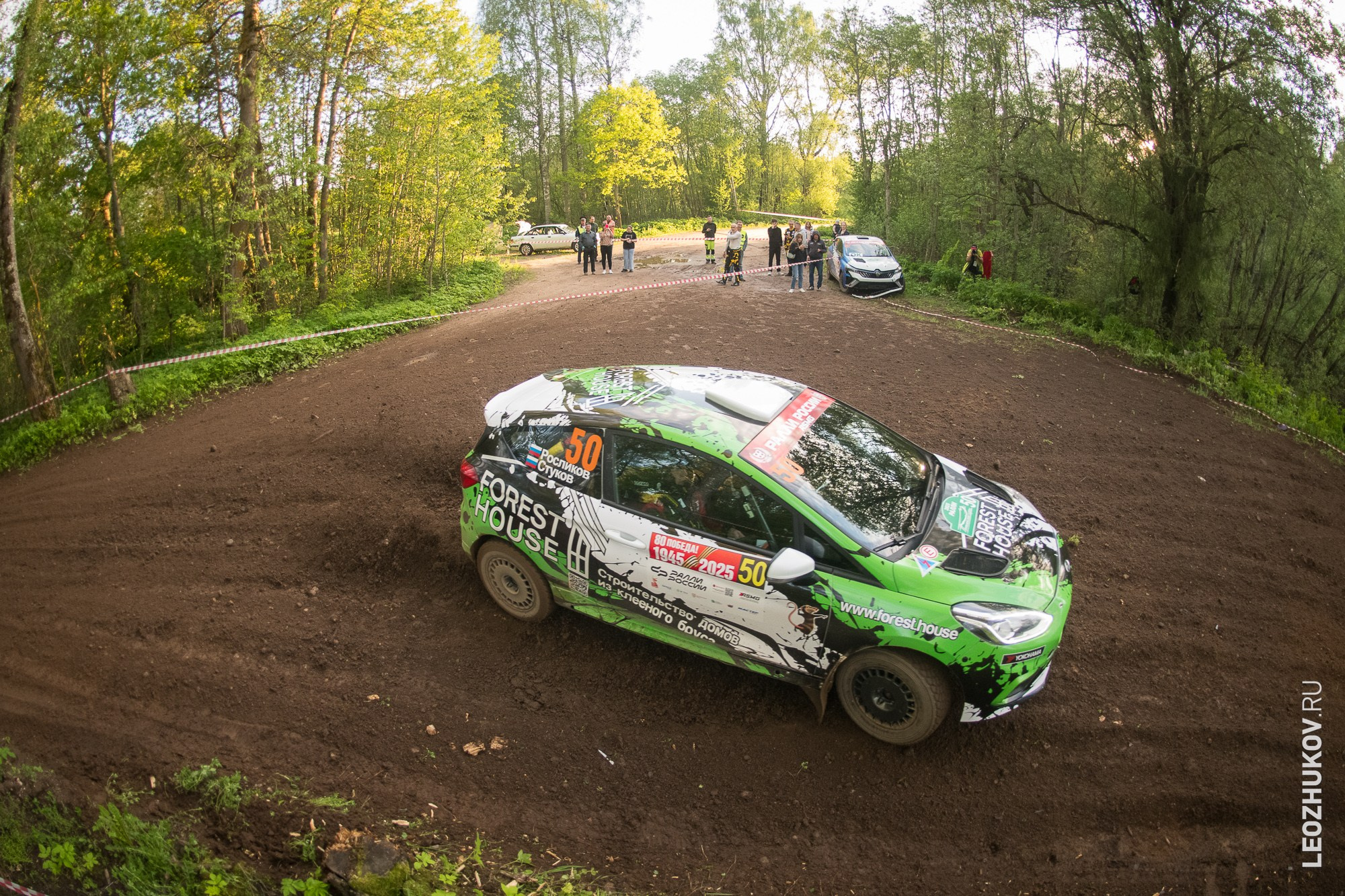 Rally Pushkinskie gory 2025. Sports photographer Leonid Zhukov