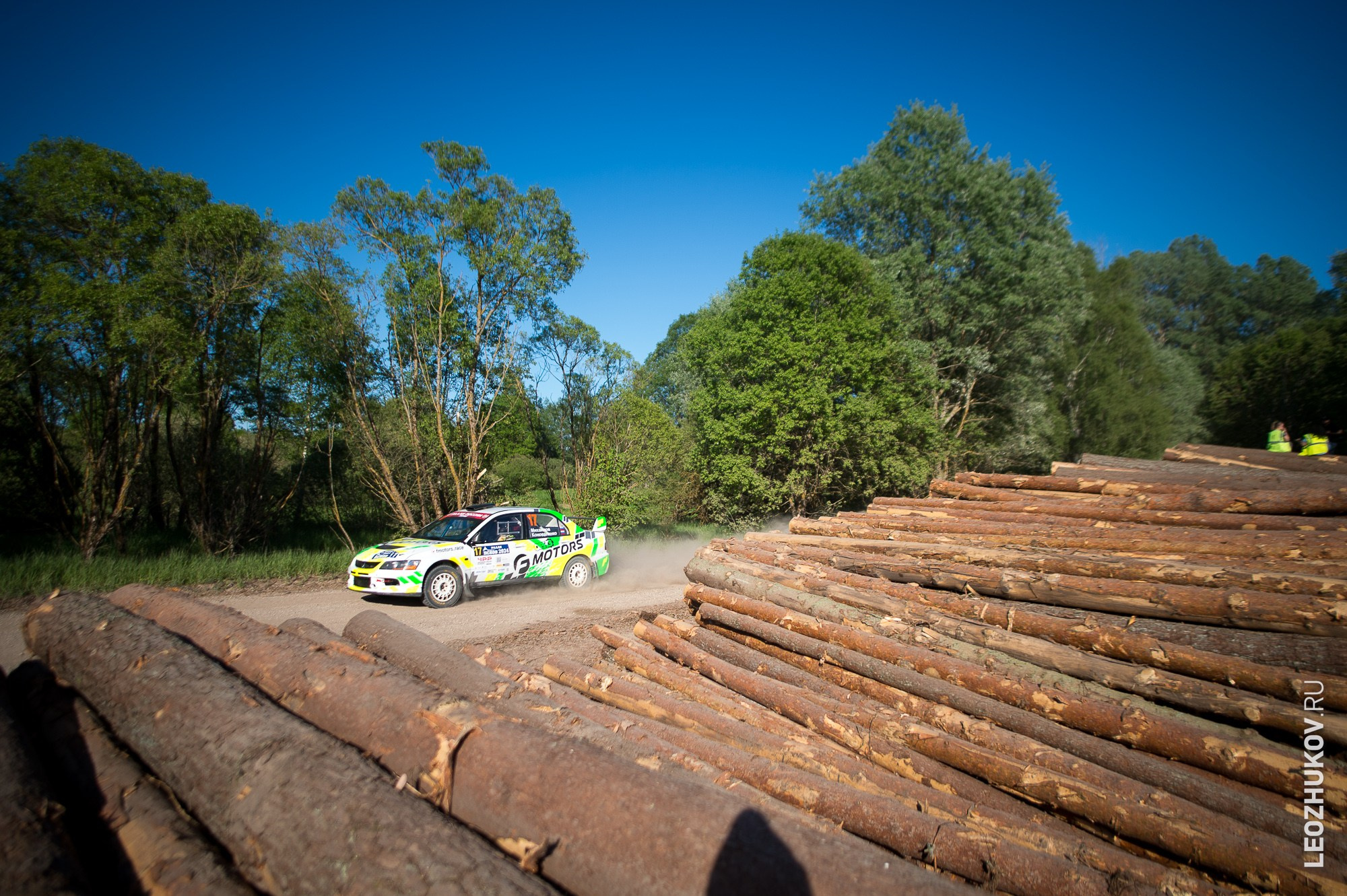 Rally Pskov 2024. Sports photographer Leonid Zhukov