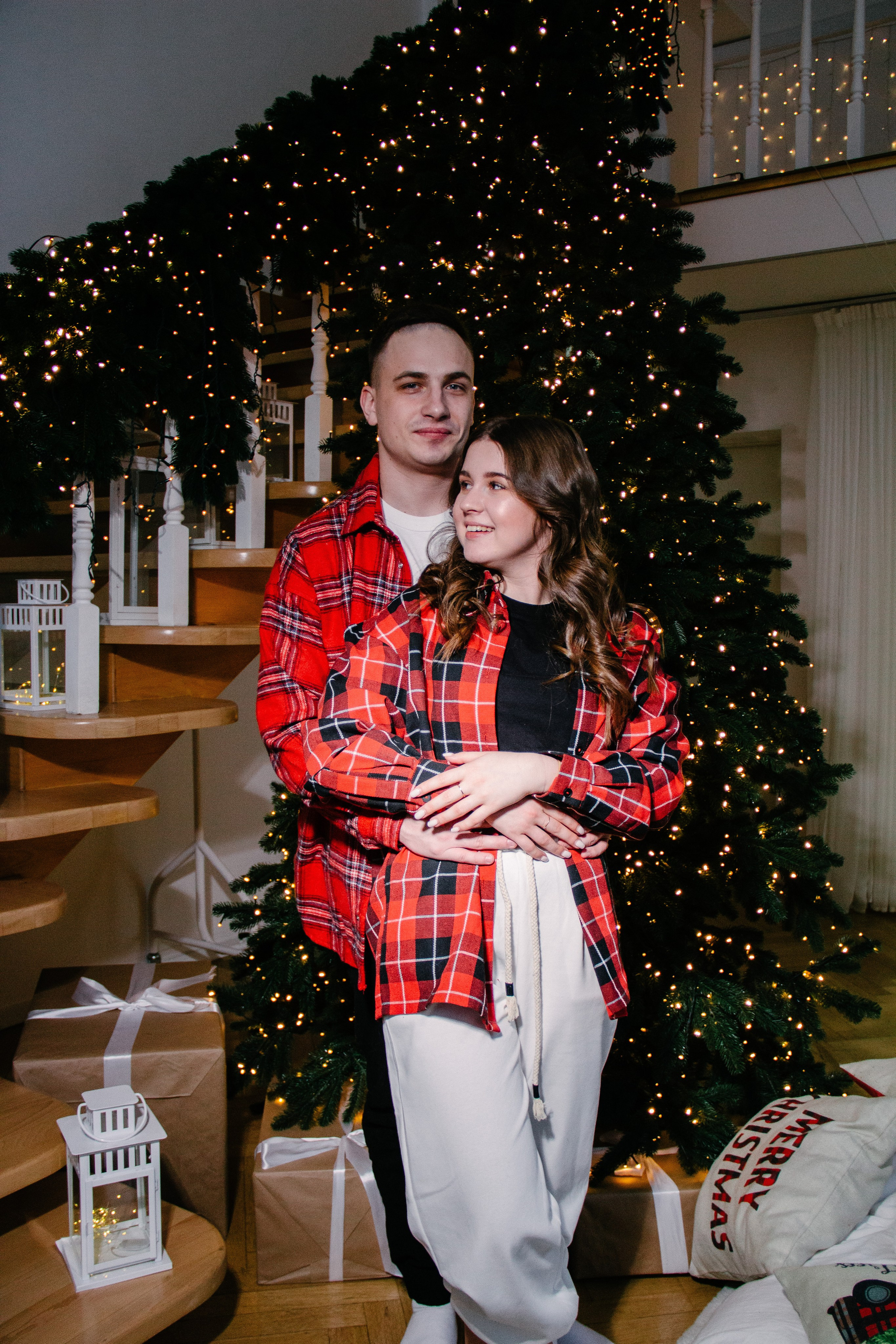 Новогодний кинотеатр. Фотограф Москва — личные фотосессии, лавстори в студии