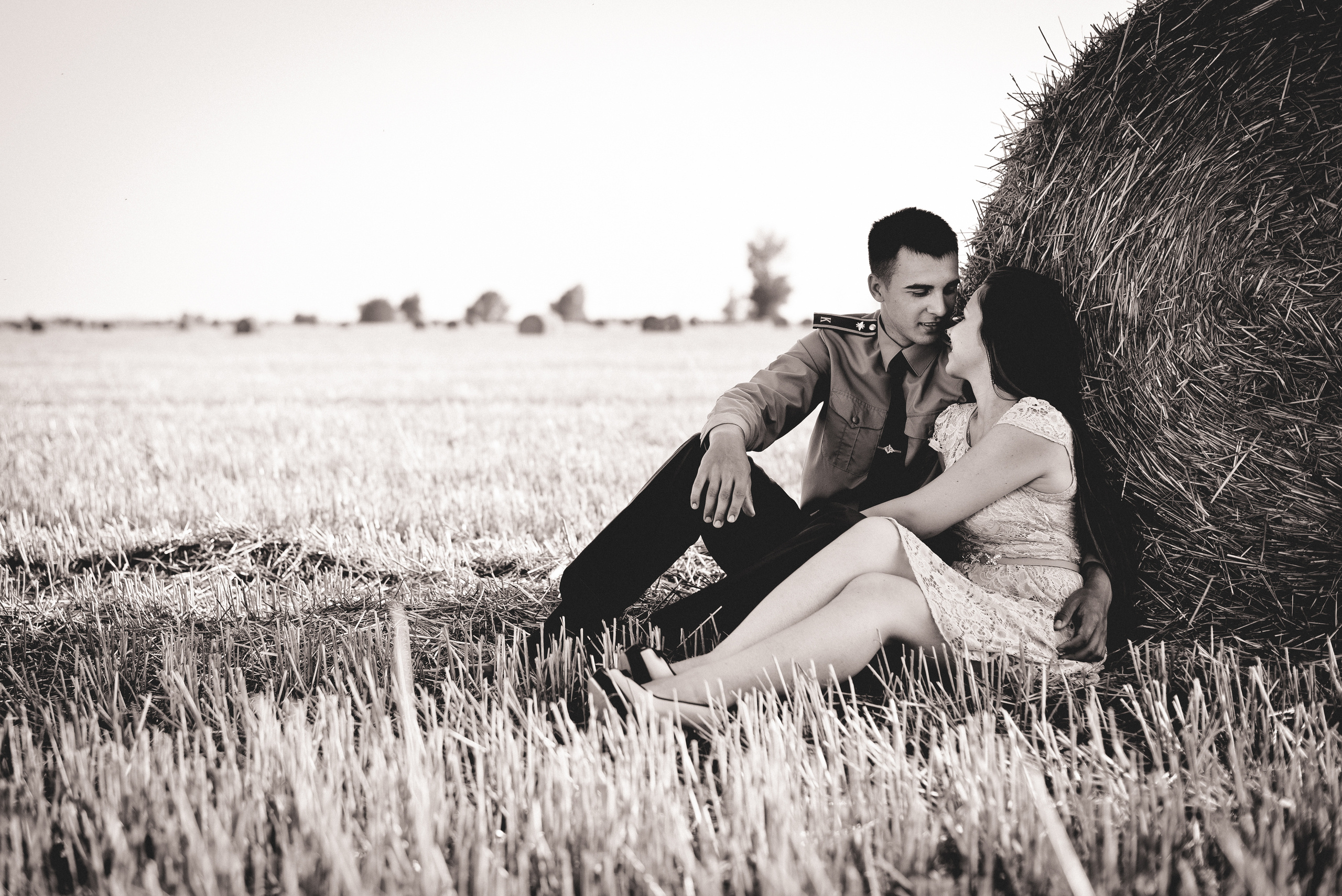 Лав на снопах. Визуальный художник «Границы внутри»