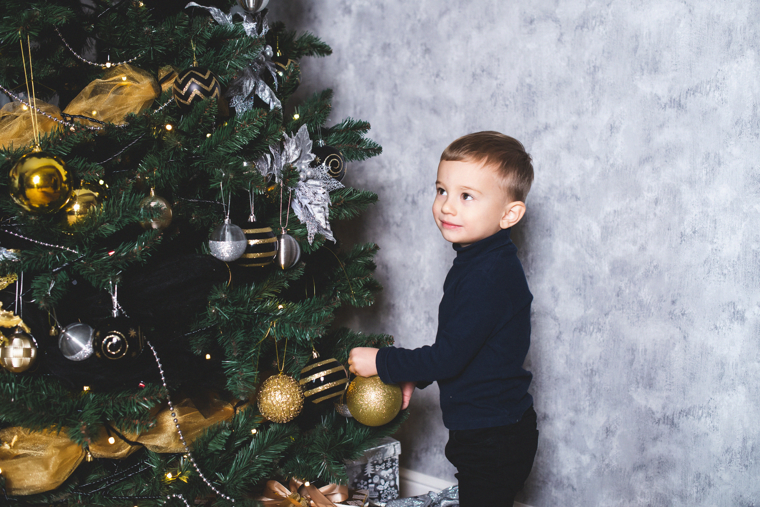 Пузатый Новый Год. Визуальный художник «Границы внутри»