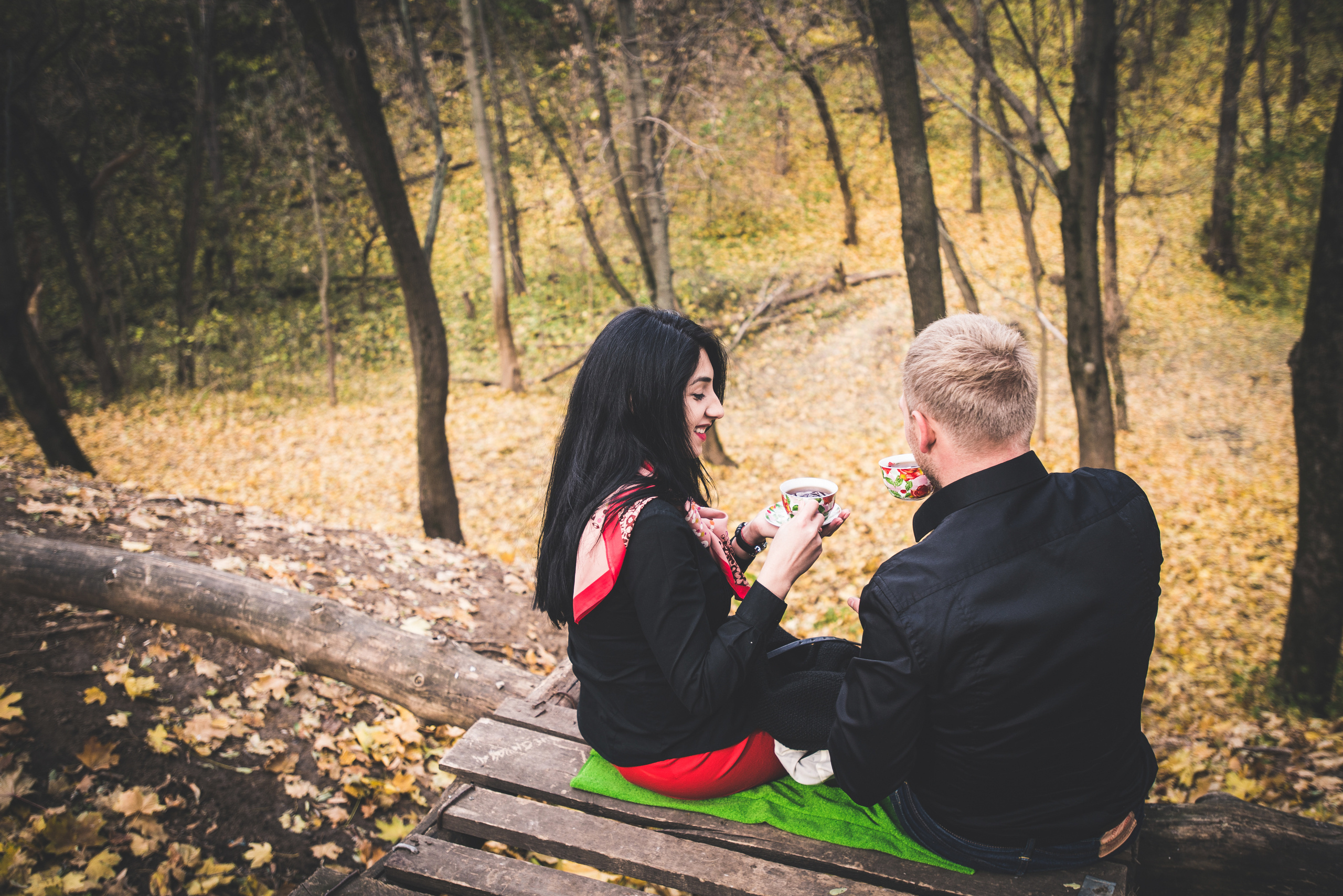 Осенний чай. Визуальный художник «Границы внутри»