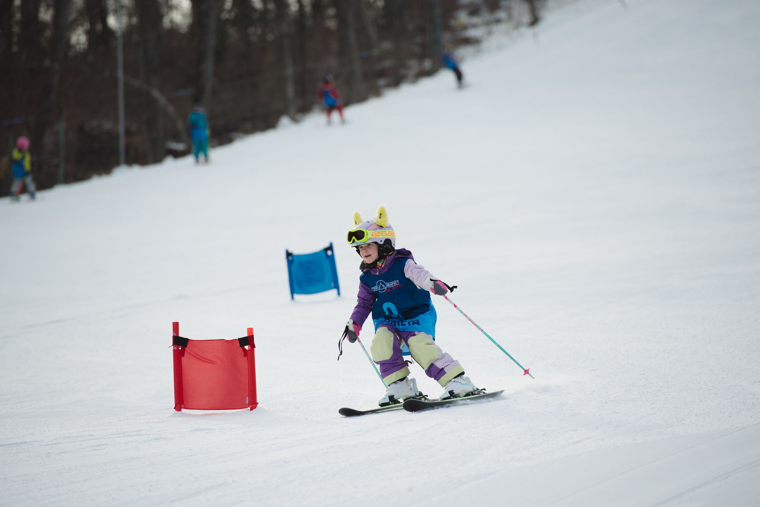 Детские соревнования/Лыжи. Фотограф Мария Каюрова