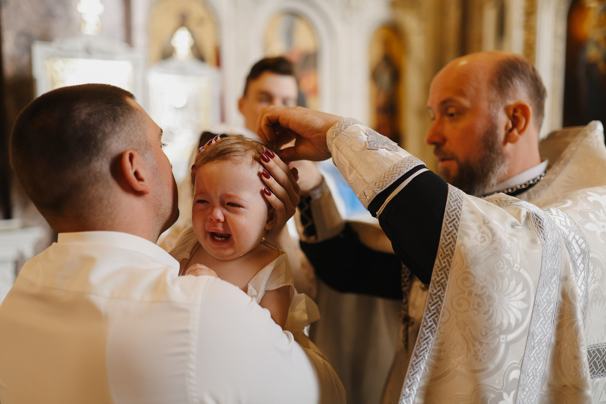 Крещение Евы. Исакиевский собор. Фотограф на роды в Санкт-Петербурге, семейный, нью-борн Алиса Хрекова