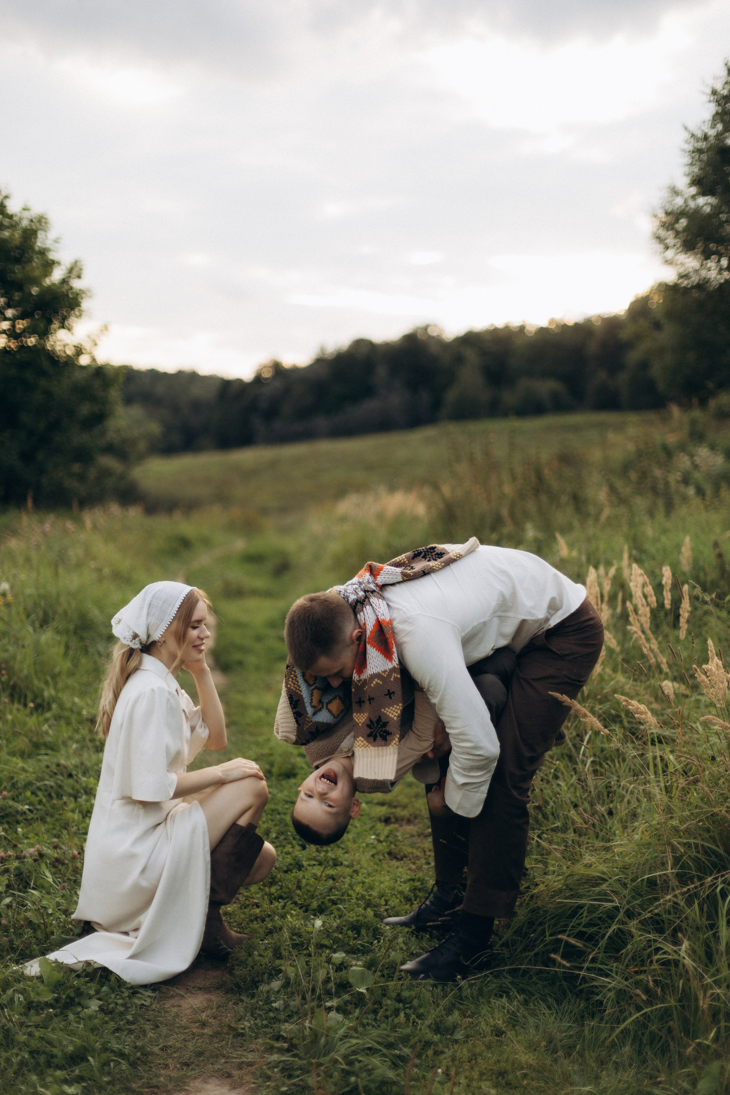 Лиза, Витя и Мирон. Семейный фотограф в Москве Анастасия Шалда