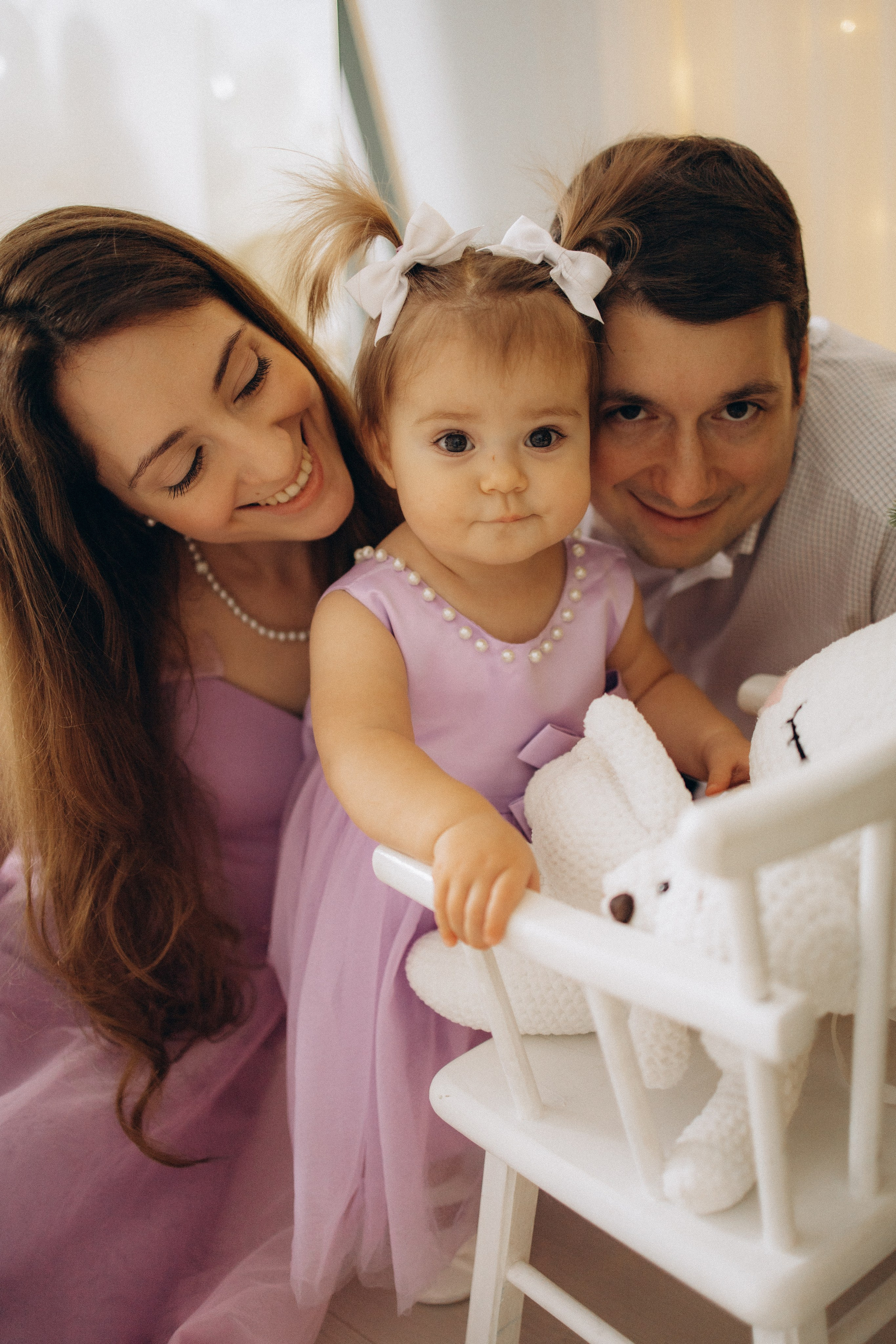 Новый год маленькой Анечки. Семейный фотограф в Москве Анастасия Шалда