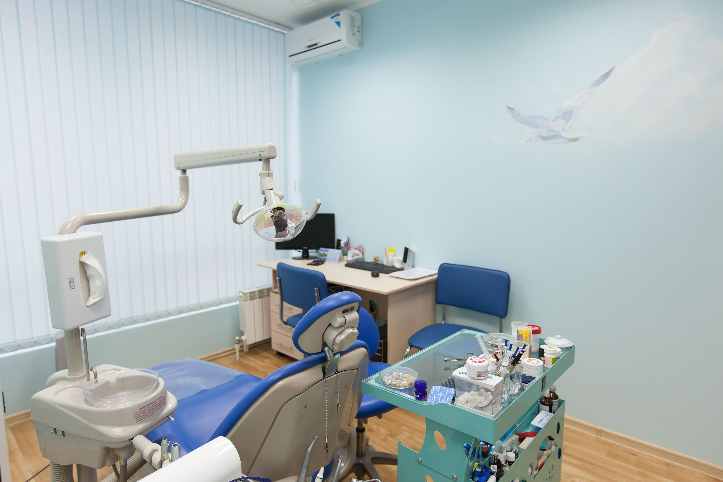 Интерьерная фотосъемка стоматологии Ортодент Прайм в Вологде