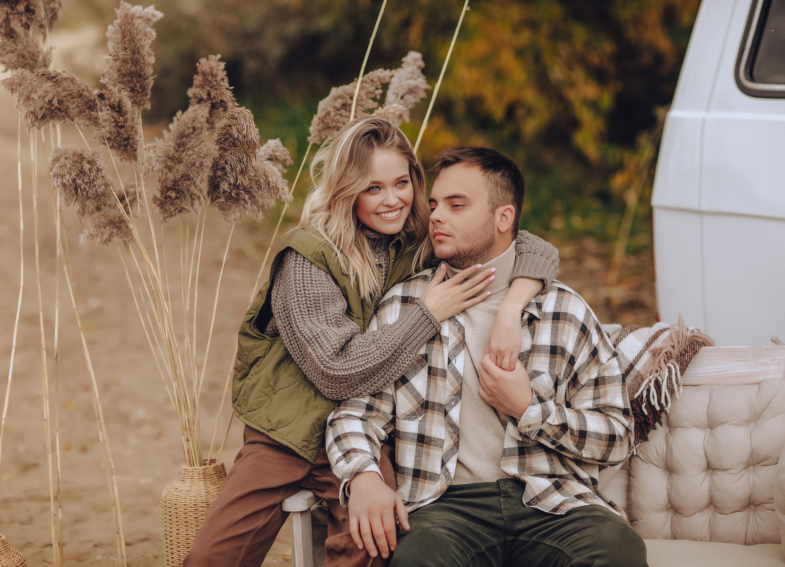 Осенняя лавстори. Идея для осенней фотосессии. Фотограф в Нижнем Новгороде Нестерова Кристина
