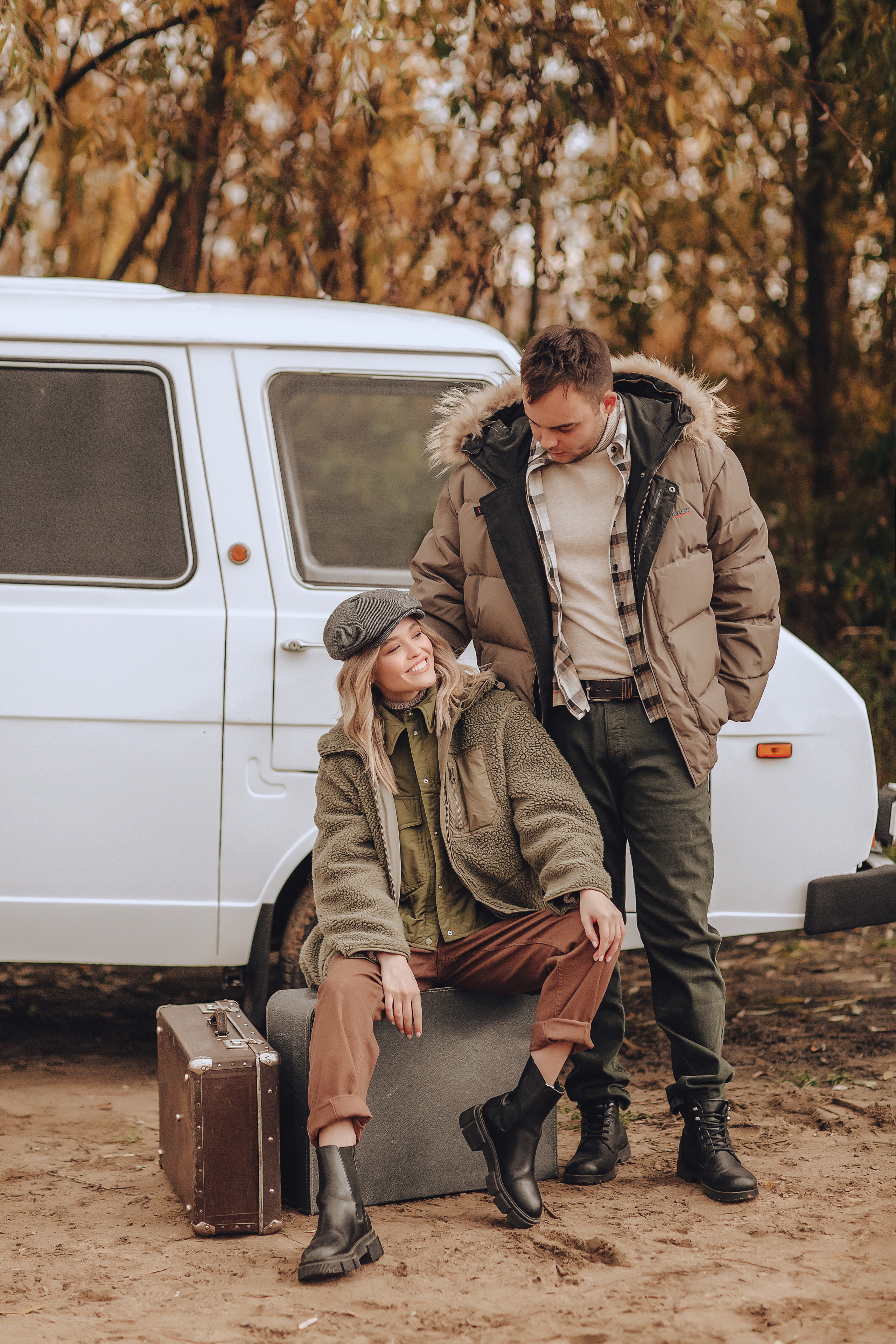 Осенняя лавстори. Идея для осенней фотосессии. Фотограф в Нижнем Новгороде Нестерова Кристина