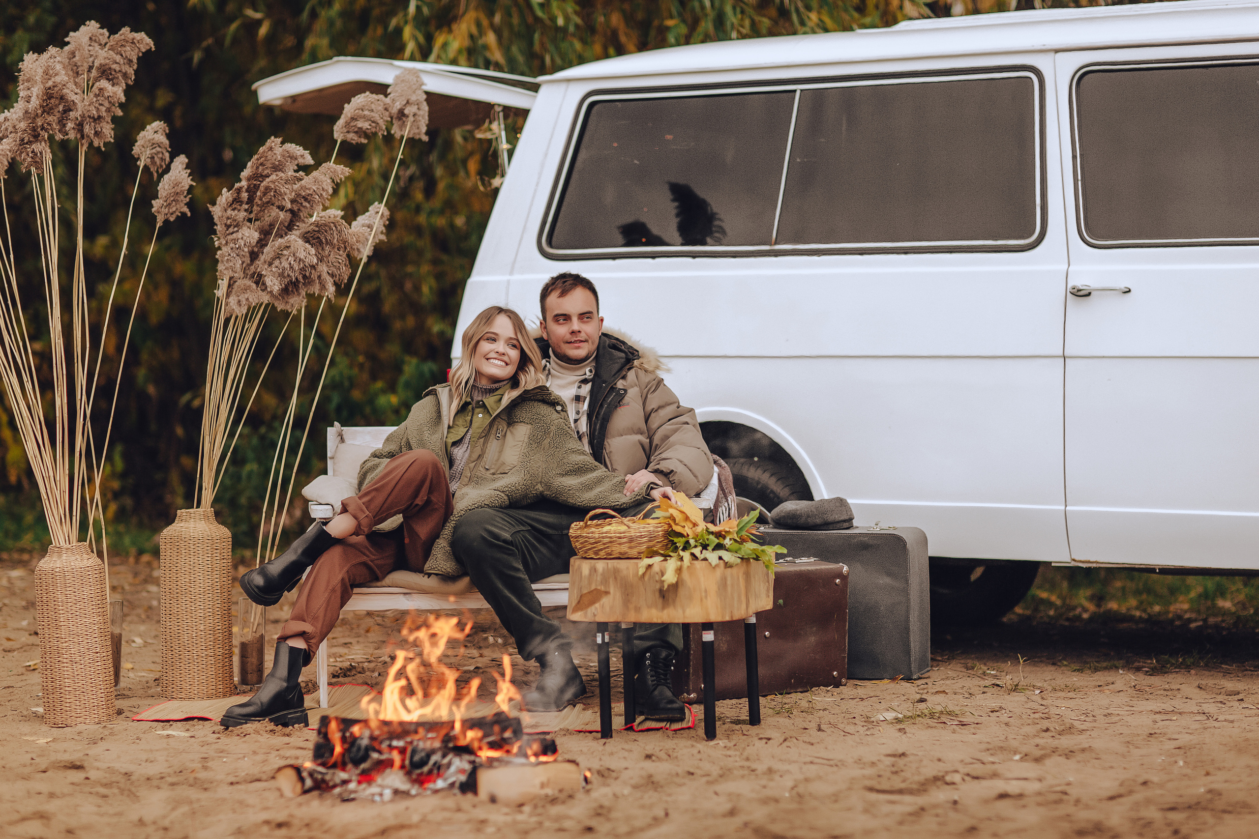 Осенняя лавстори. Идея для осенней фотосессии. Фотограф в Нижнем Новгороде Нестерова Кристина