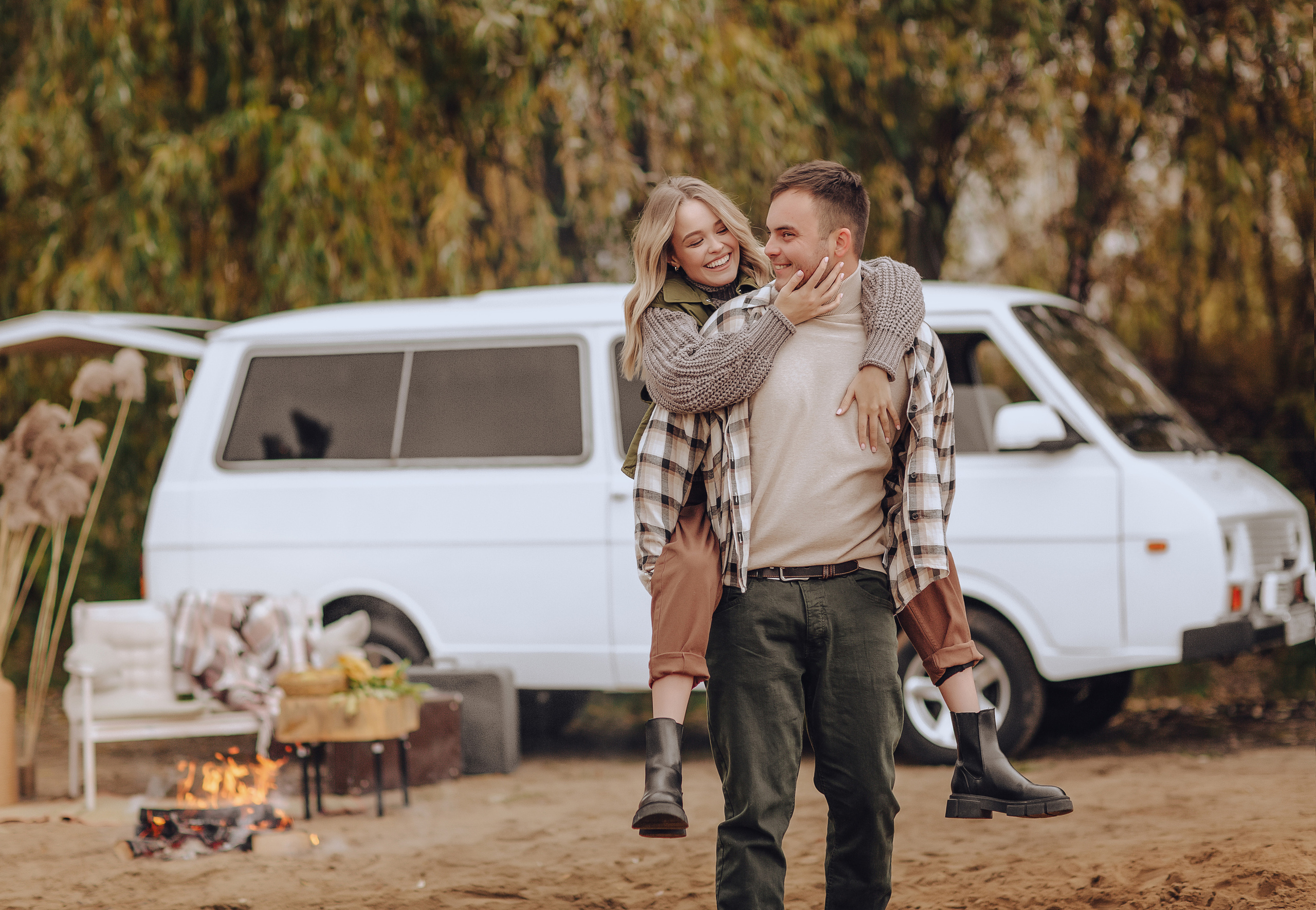 Осенняя лавстори. Идея для осенней фотосессии. Фотограф в Нижнем Новгороде Нестерова Кристина