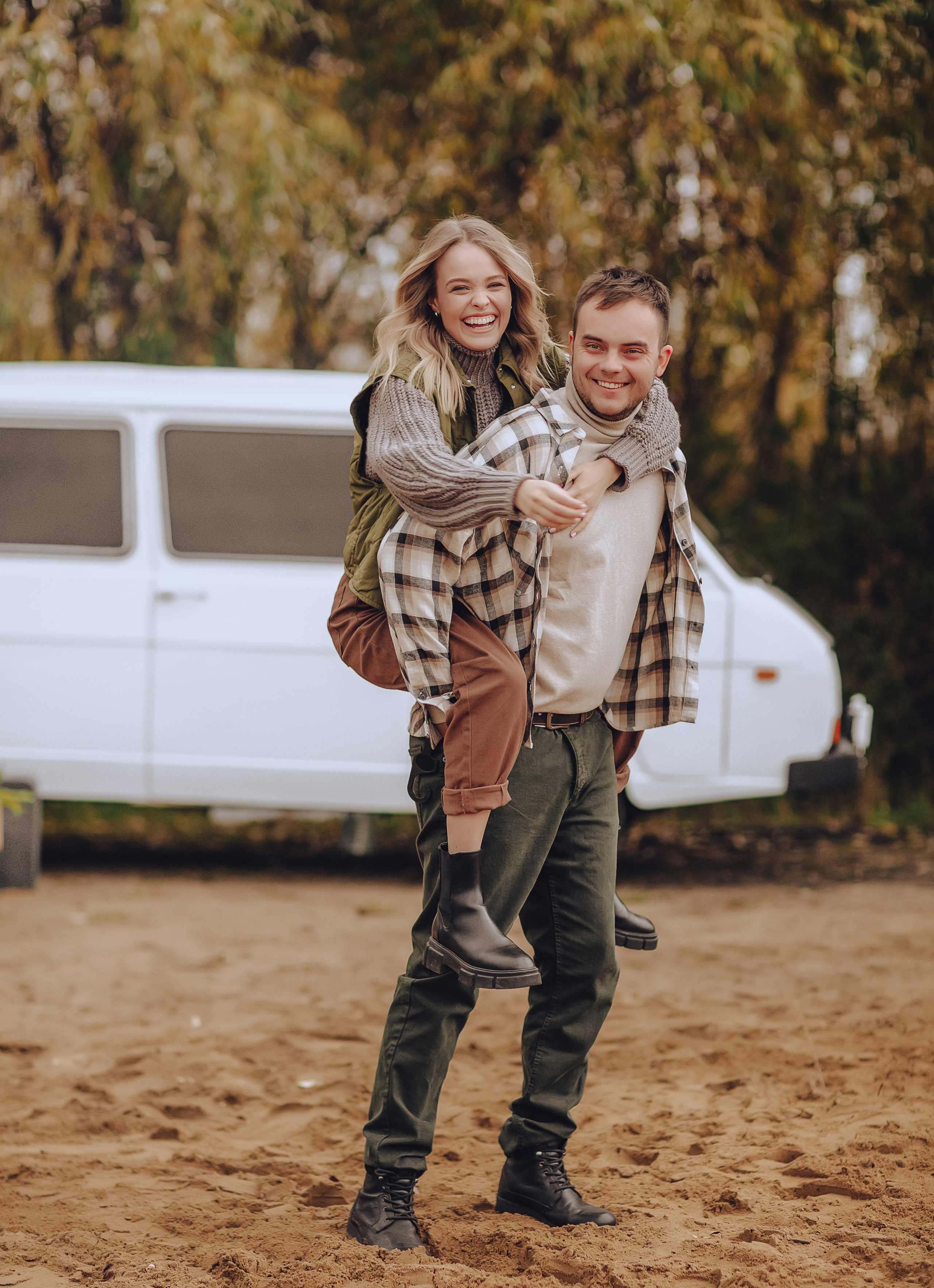 Осенняя лавстори. Идея для осенней фотосессии. Фотограф в Нижнем Новгороде Нестерова Кристина