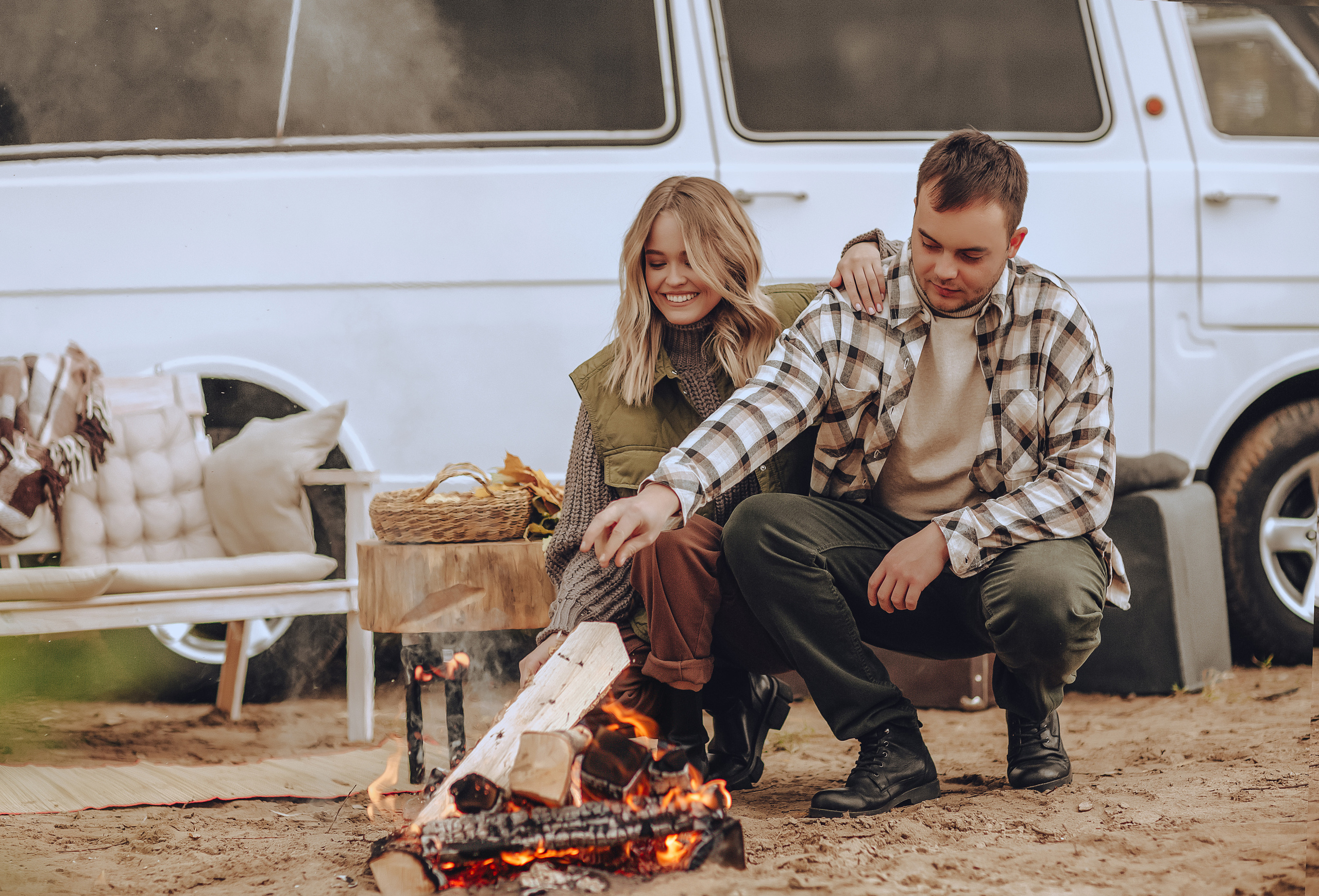 Осенняя лавстори. Идея для осенней фотосессии. Фотограф в Нижнем Новгороде Нестерова Кристина