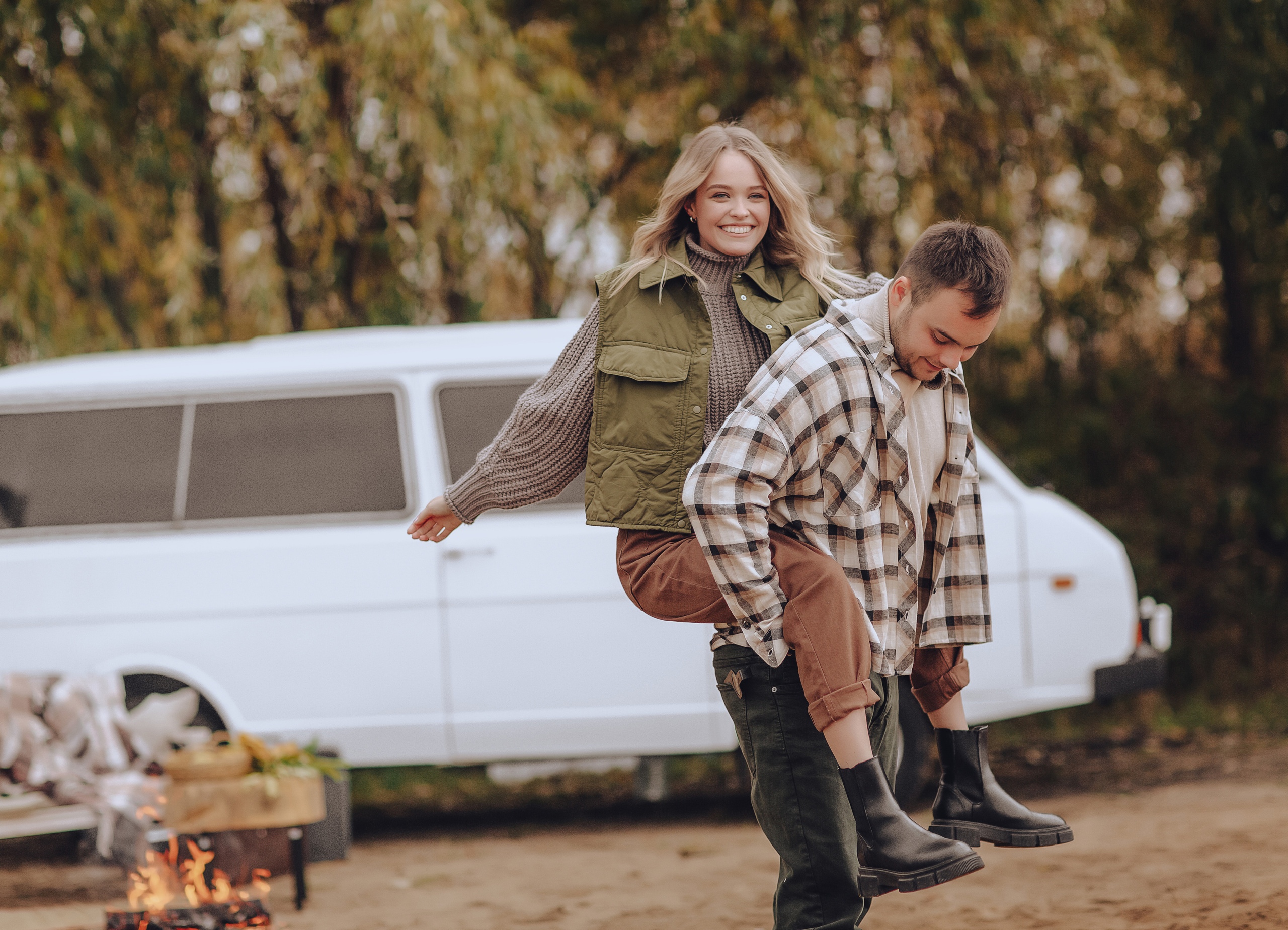 Осенняя лавстори. Идея для осенней фотосессии. Фотограф в Нижнем Новгороде Нестерова Кристина
