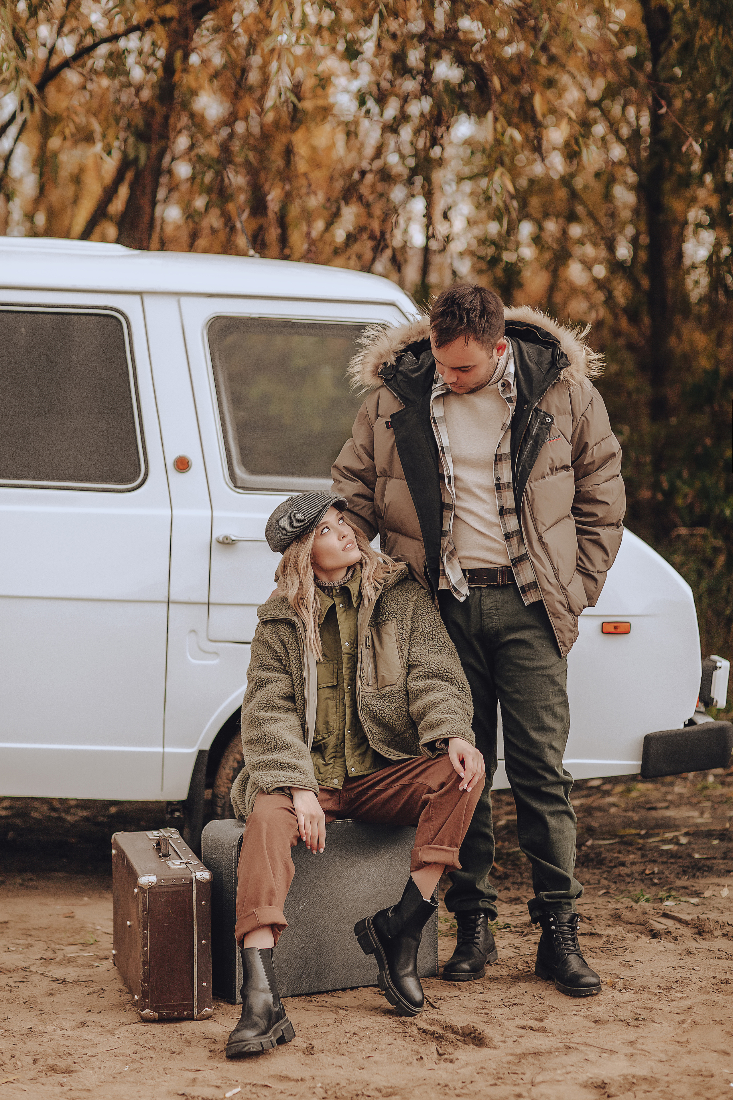 Осенняя лавстори. Идея для осенней фотосессии. Фотограф в Нижнем Новгороде Нестерова Кристина