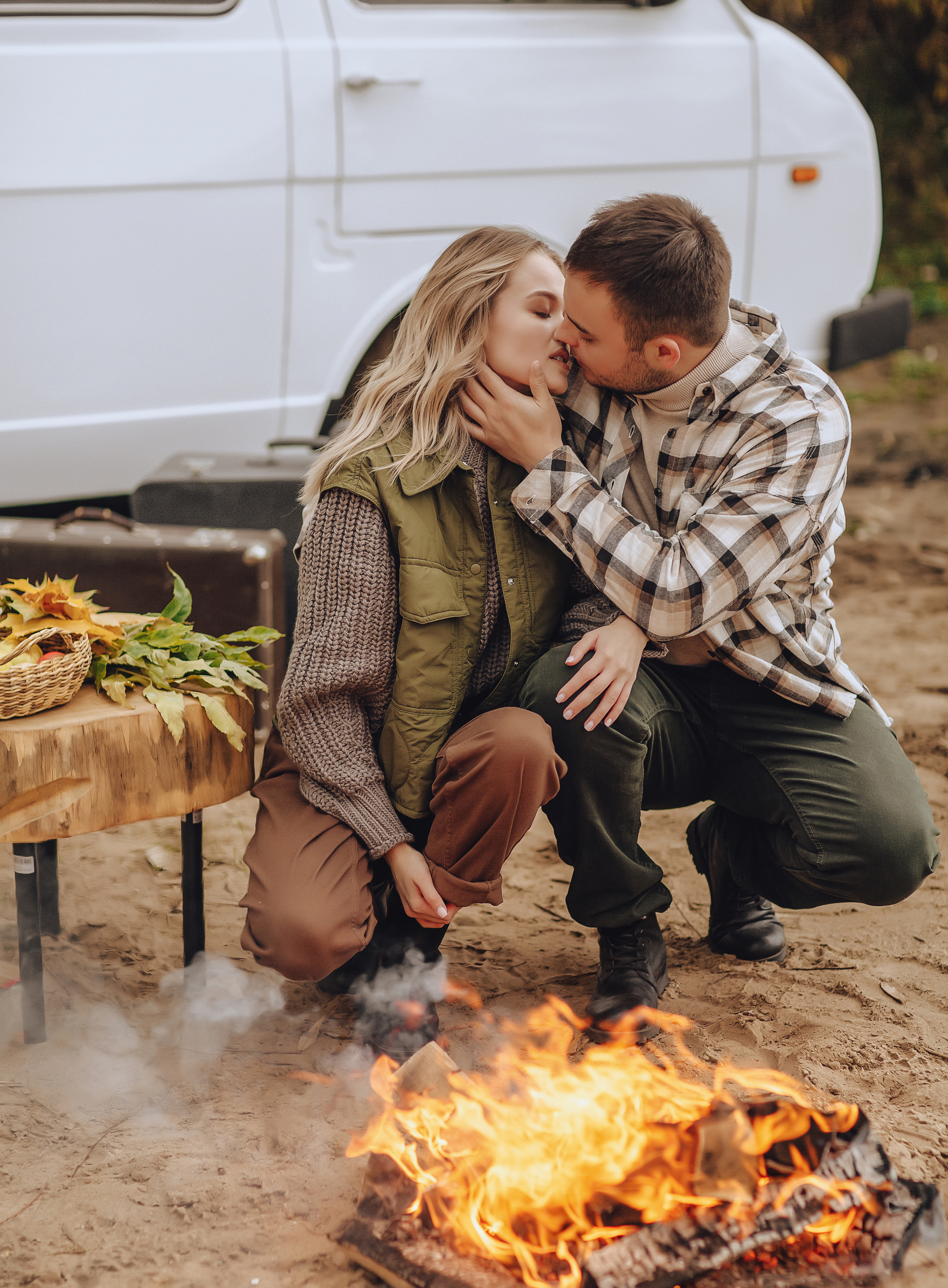 Осенняя лавстори. Идея для осенней фотосессии. Фотограф в Нижнем Новгороде Нестерова Кристина