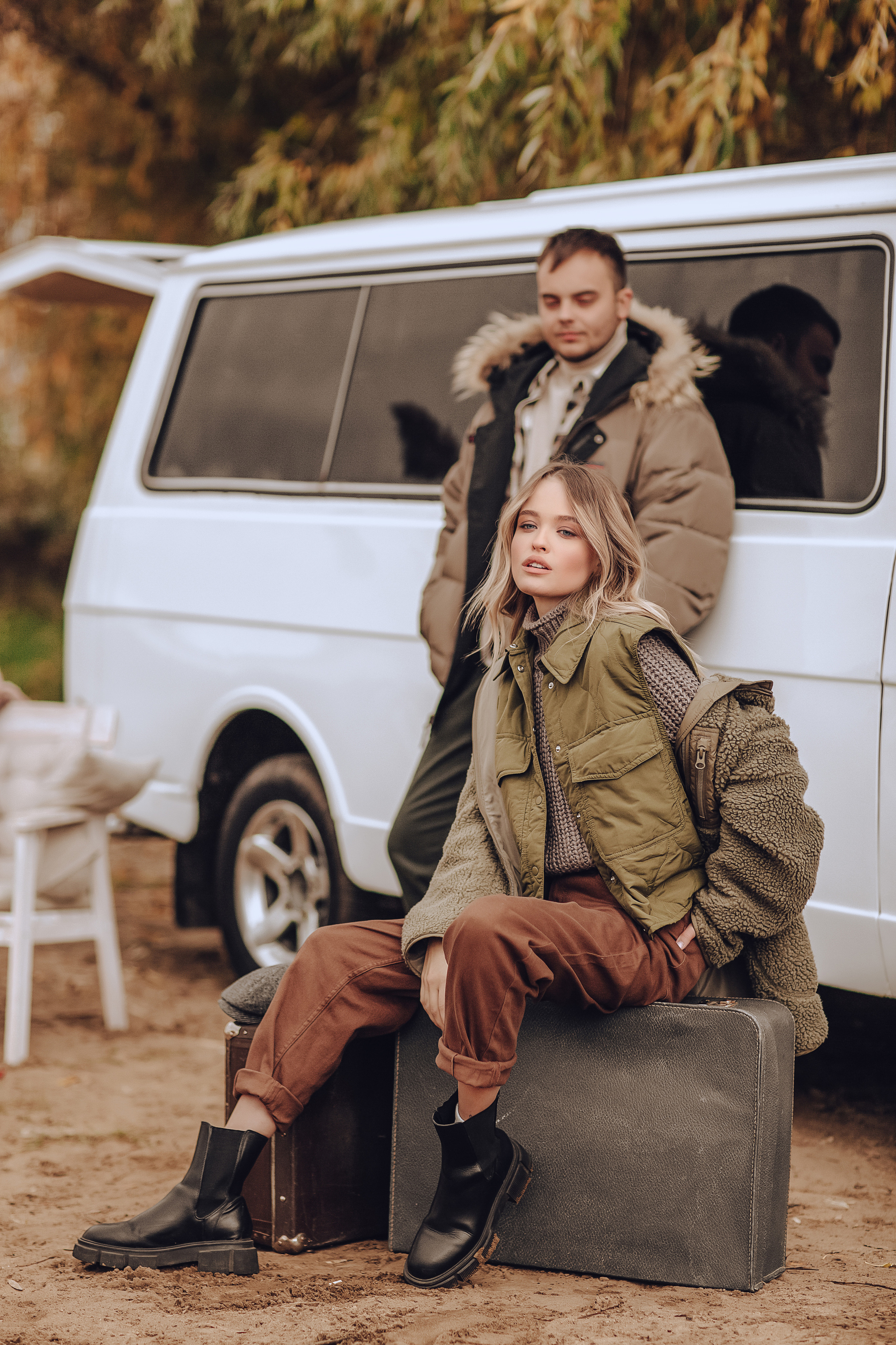 Осенняя лавстори. Идея для осенней фотосессии. Фотограф в Нижнем Новгороде Нестерова Кристина