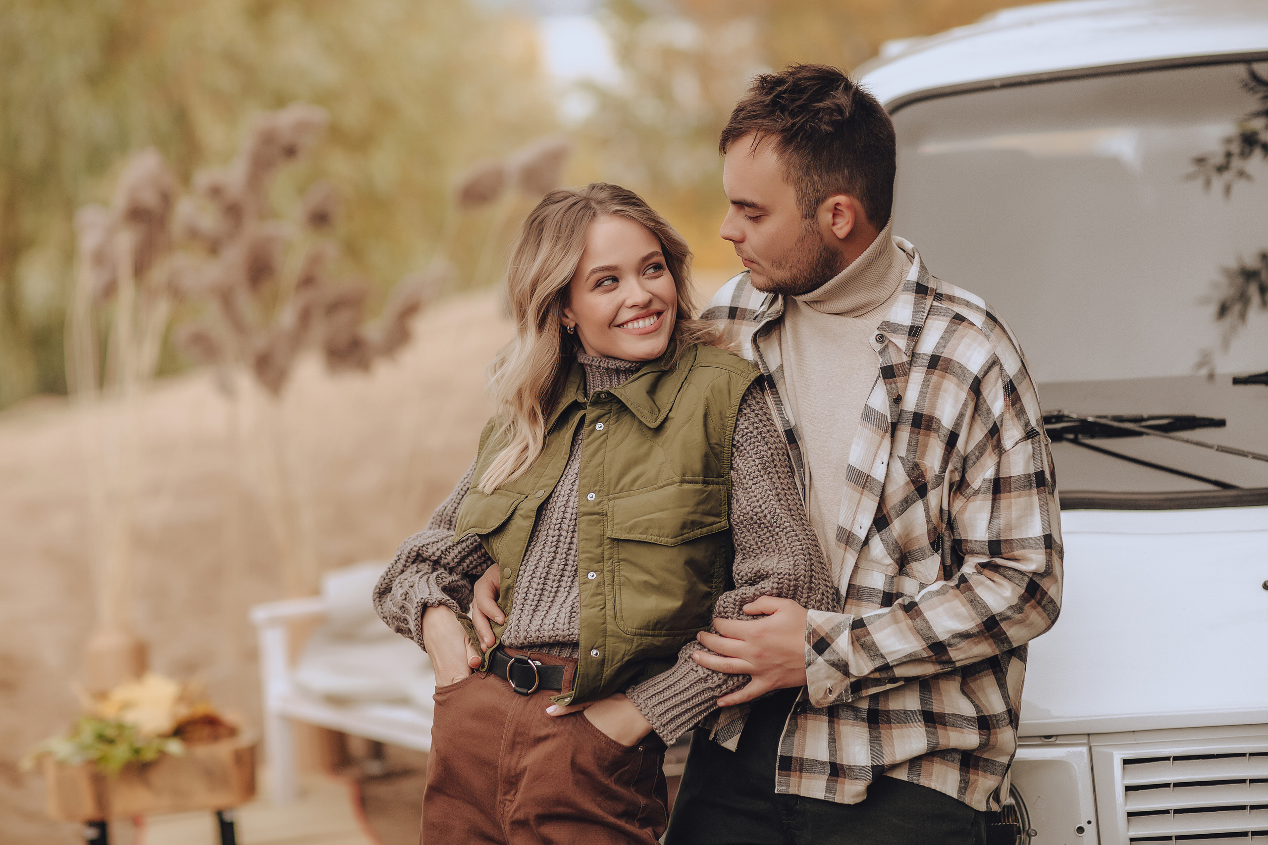 Осенняя лавстори. Идея для осенней фотосессии. Фотограф в Нижнем Новгороде Нестерова Кристина