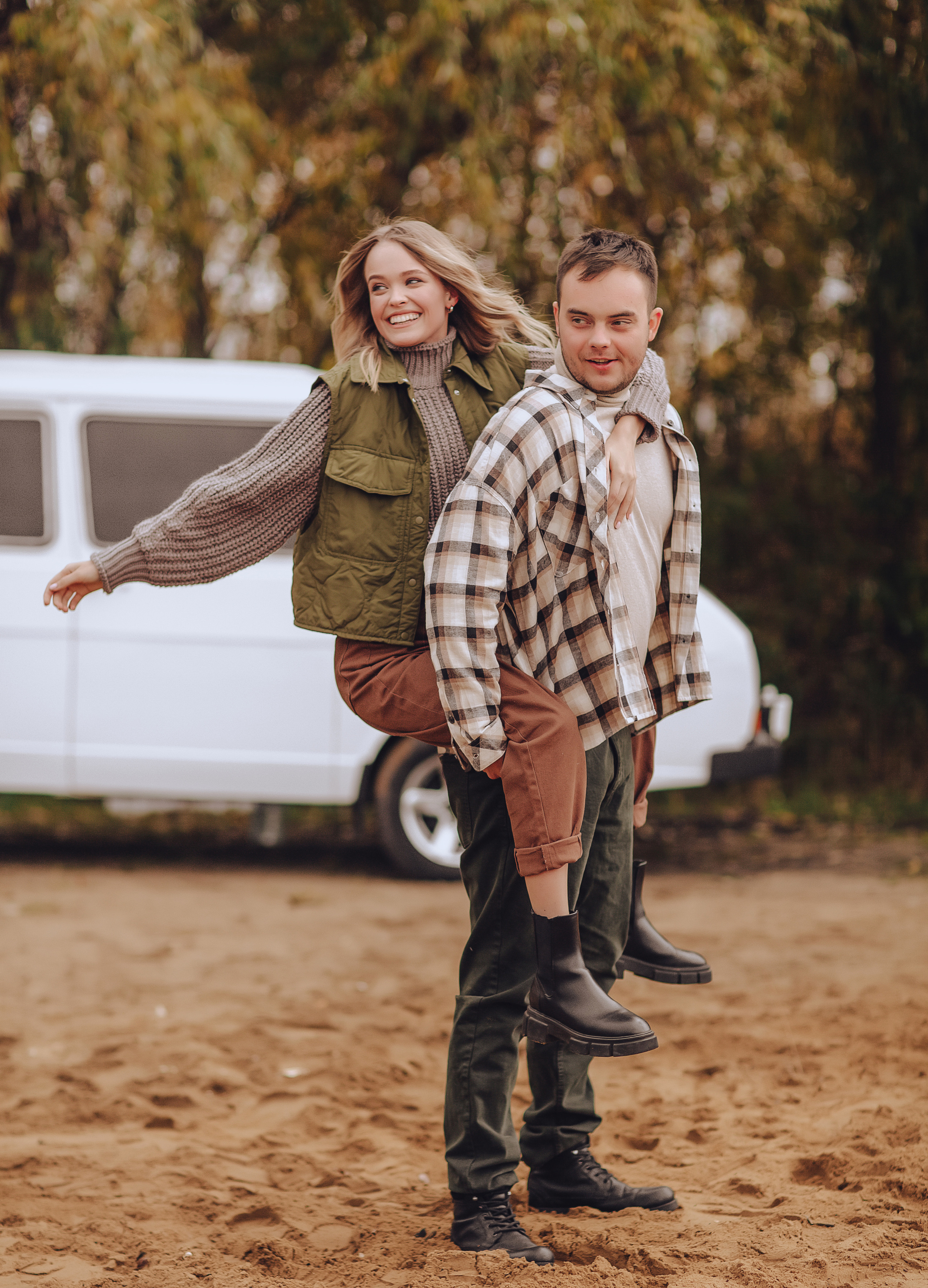 Осенняя лавстори. Идея для осенней фотосессии. Фотограф в Нижнем Новгороде Нестерова Кристина