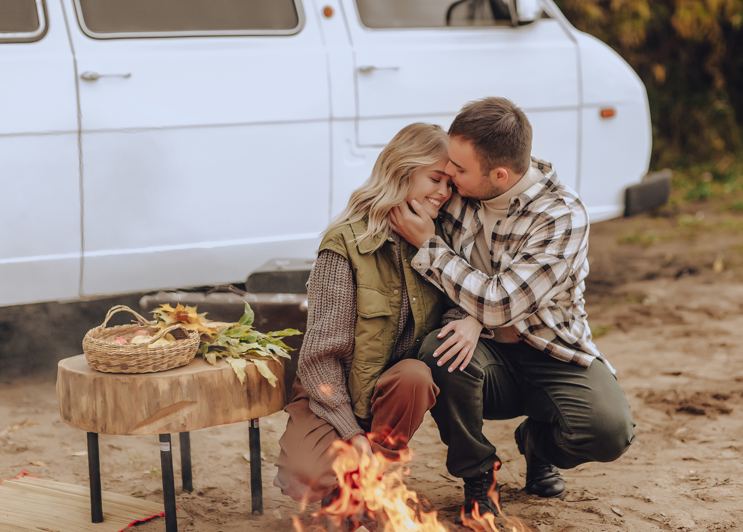 Осенняя лавстори. Идея для осенней фотосессии. Фотограф в Нижнем Новгороде Нестерова Кристина