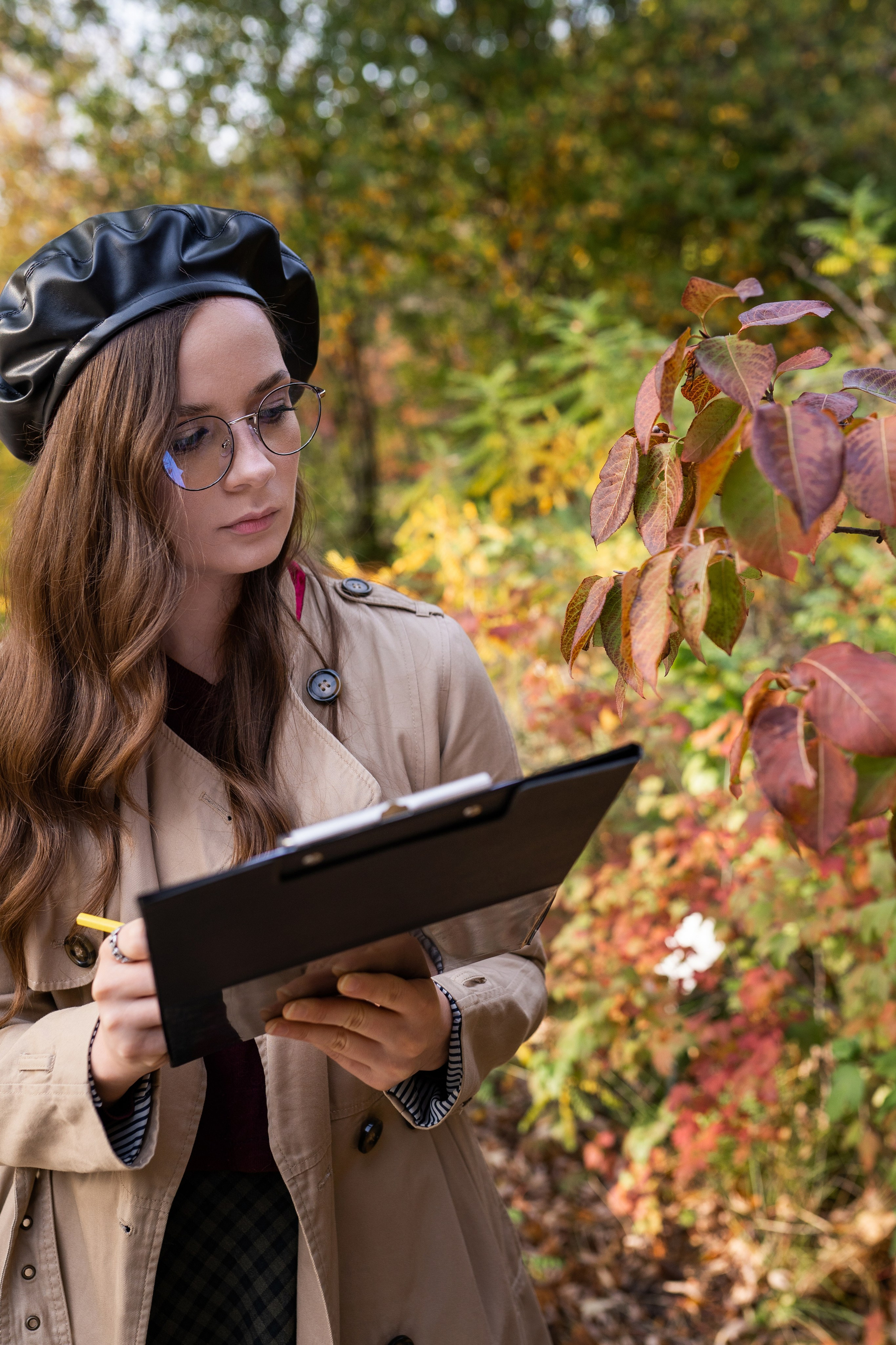 Ксения. Ботанический сад. Фотограф в Самаре Иван Булатов