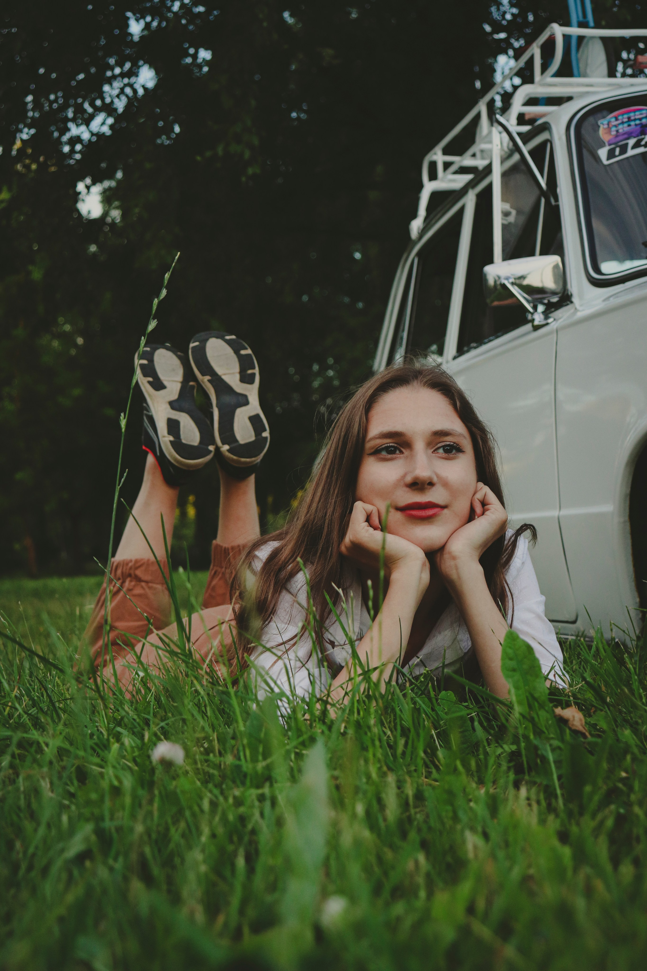 Настя и ваз 2101. Ивентный фотограф в Санкт-Петербурге Олег Комков